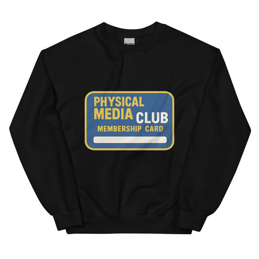 Physical Media Club Unisex Sweatshirt