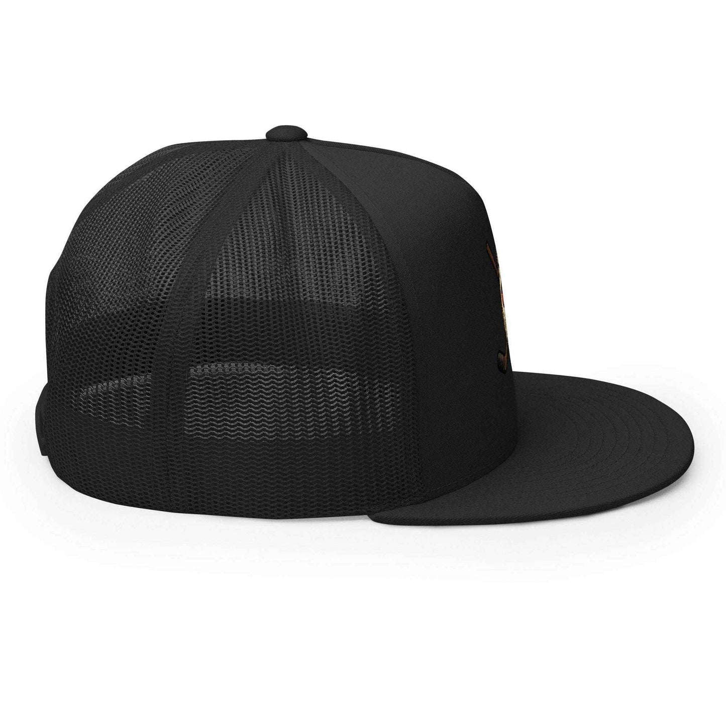 Hockey Mask Haunt Trucker Cap