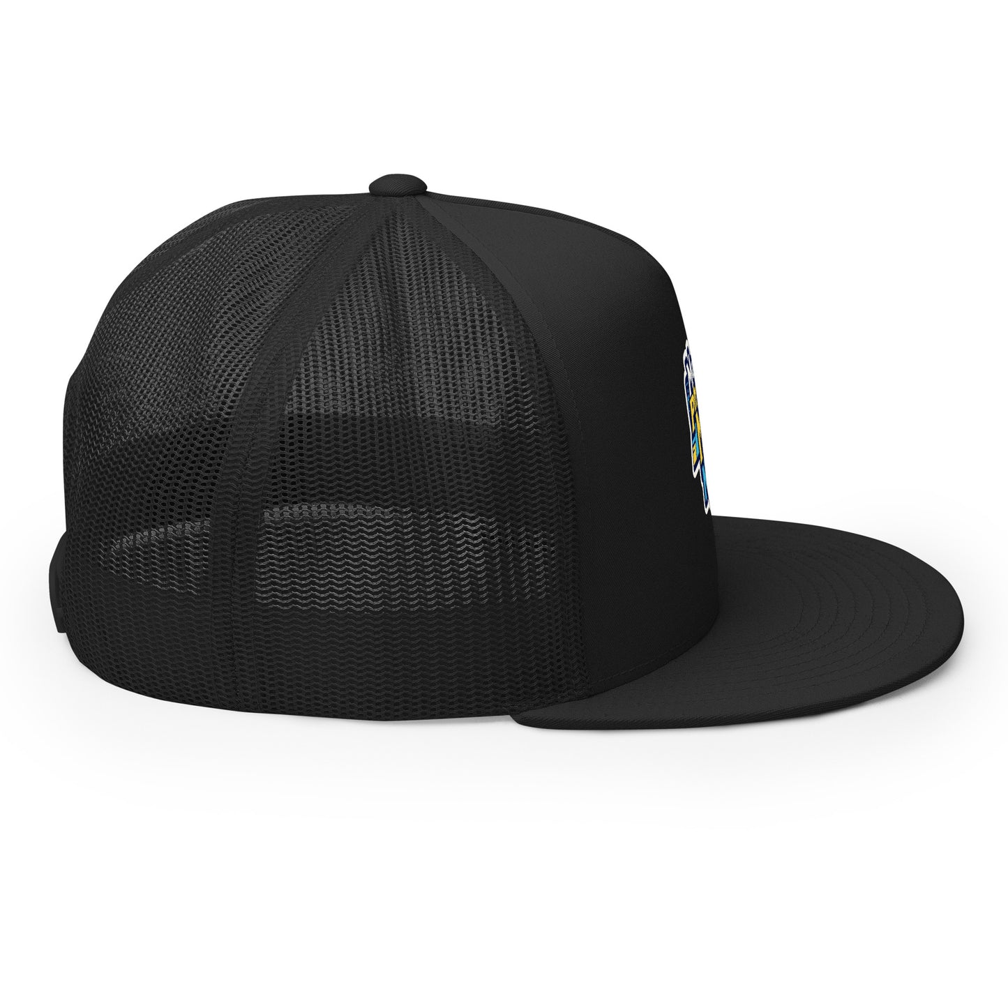Make it a Physical Media Night Trucker Cap from Rare Plus Apparel – unique movie & pop culture inspired design.