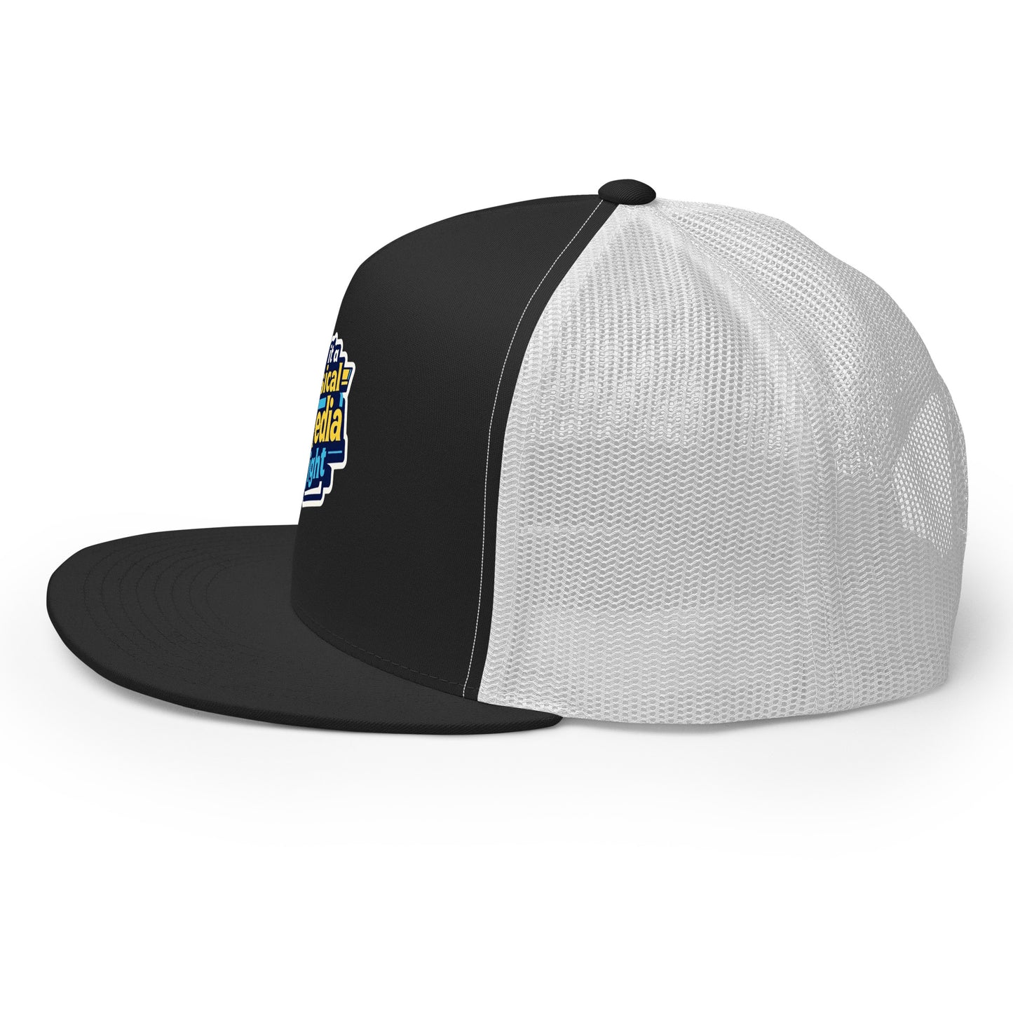 Make it a Physical Media Night Trucker Cap from Rare Plus Apparel – unique movie & pop culture inspired design.