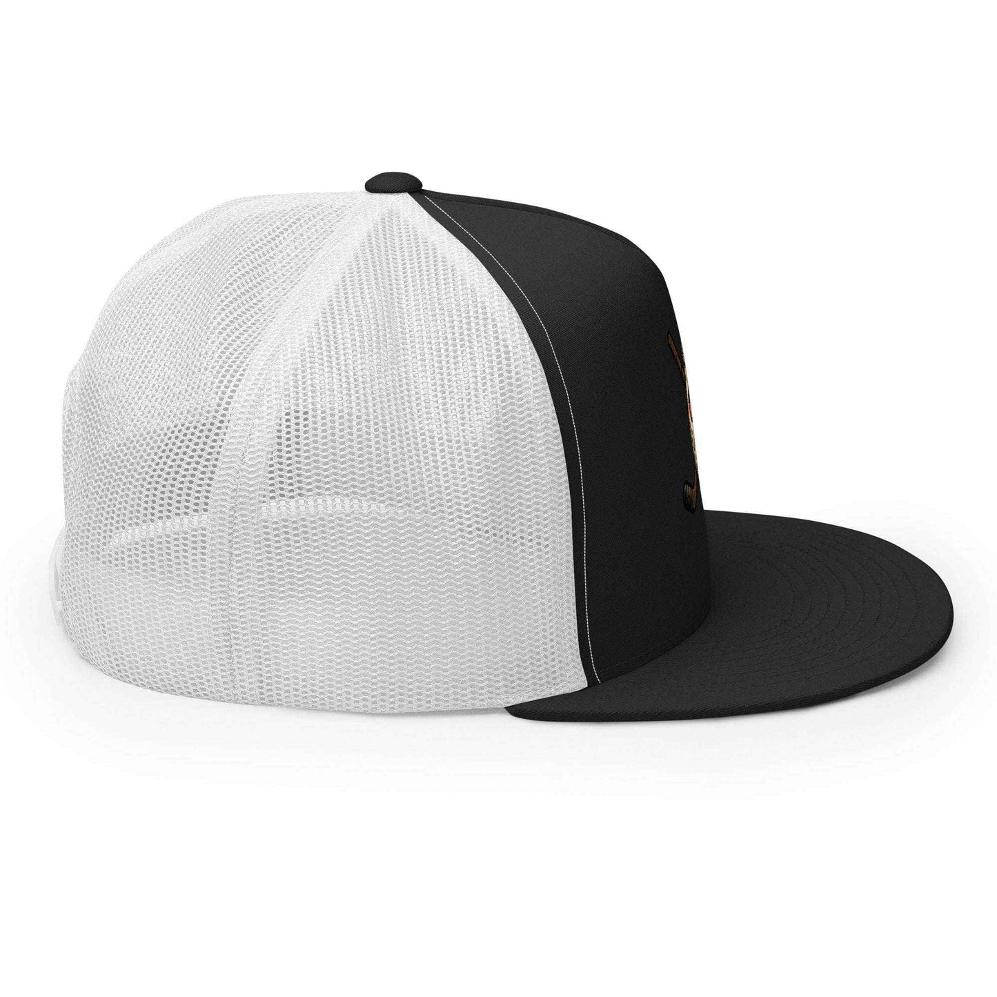 Hockey Mask Haunt Trucker Cap