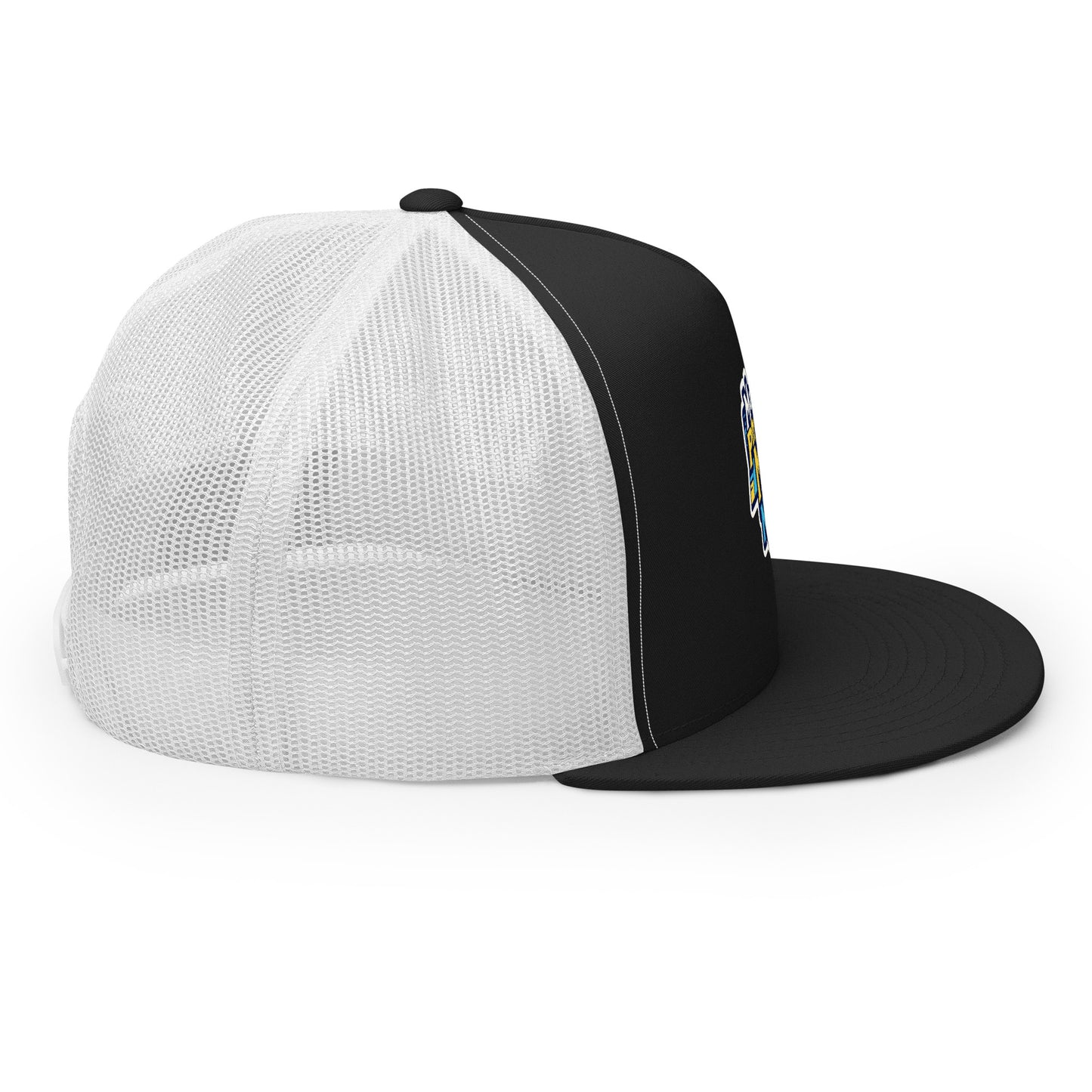 Make it a Physical Media Night Trucker Cap from Rare Plus Apparel – unique movie & pop culture inspired design.