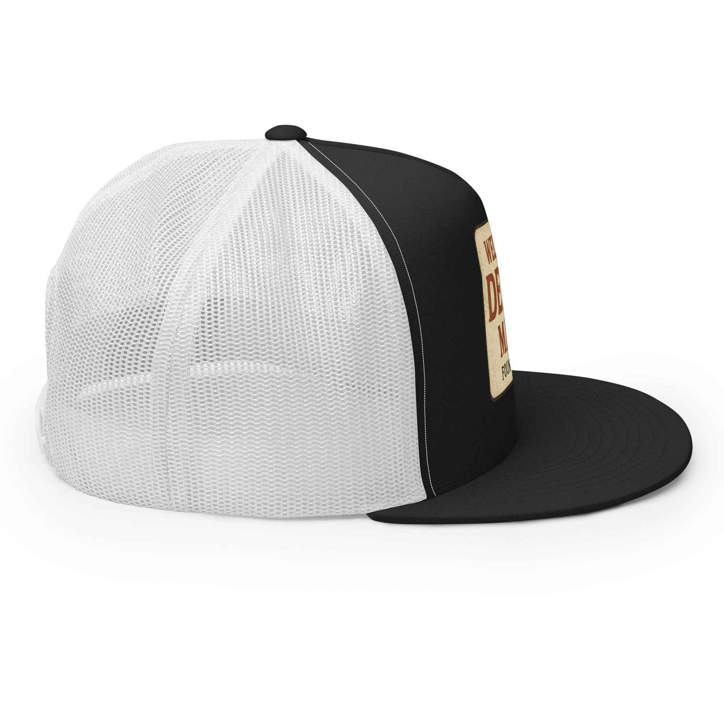 Welcome to Derry, Maine: Founded 1851 Cap Trucker Hat