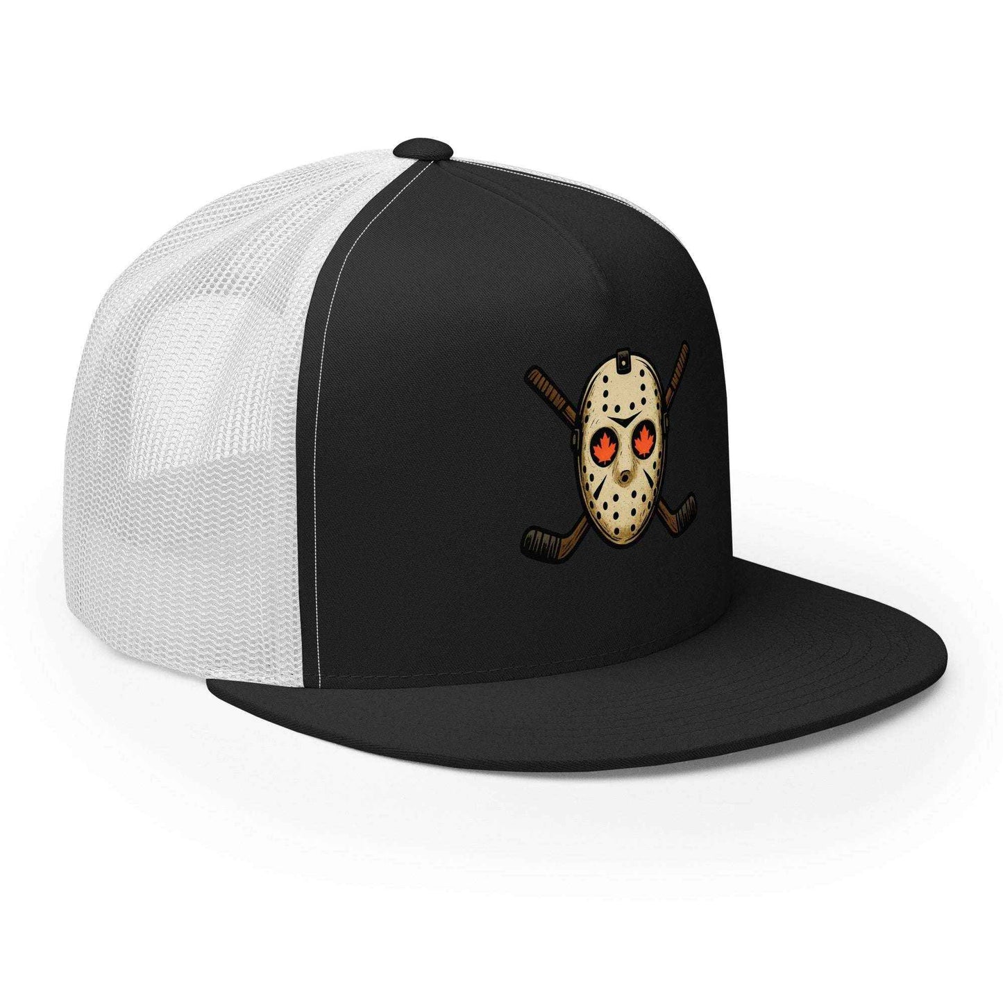 Hockey Mask Haunt Trucker Cap