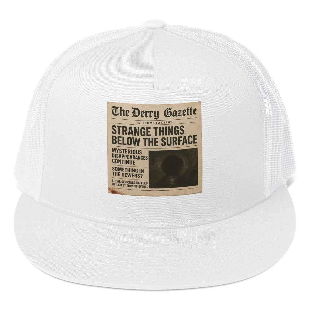 The Derry Gazette “Strange Things Below the Surface” Trucker Cap