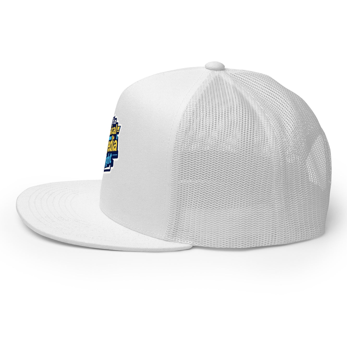 Make it a Physical Media Night Trucker Cap from Rare Plus Apparel – unique movie & pop culture inspired design.
