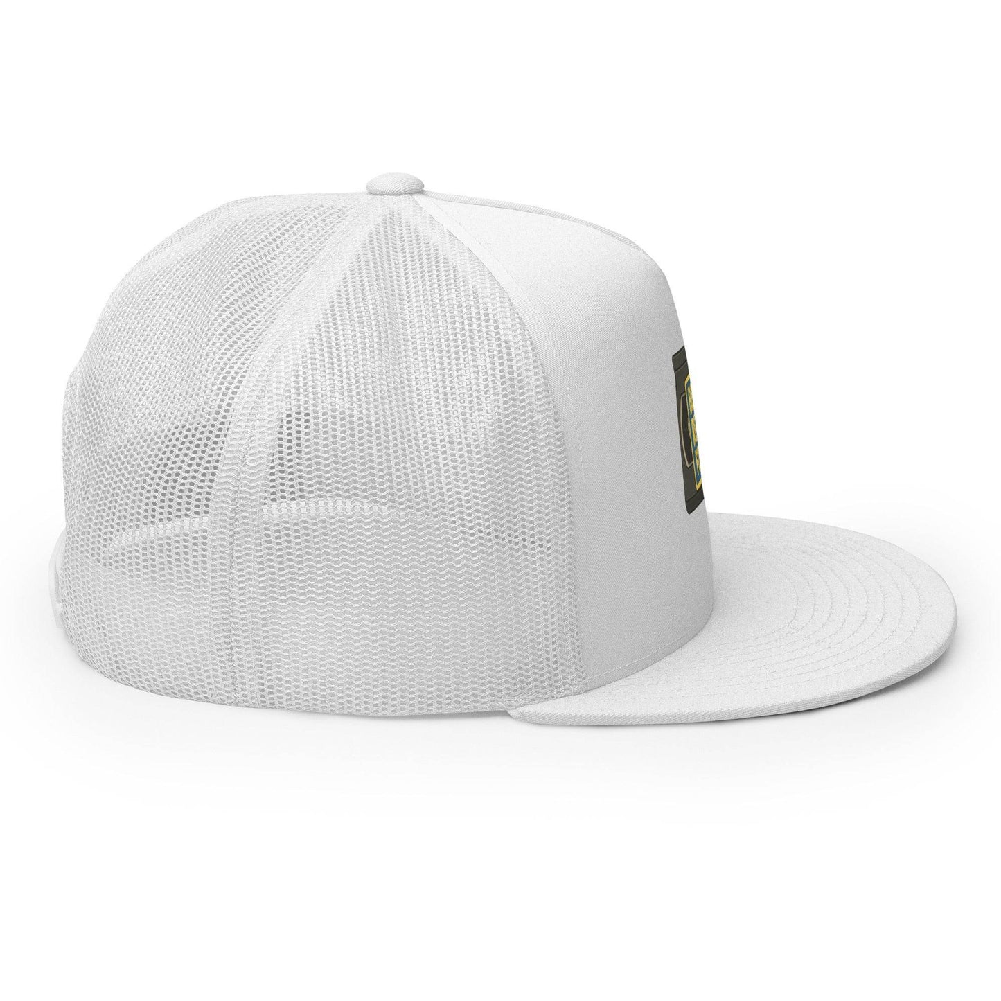 Be Kind, Rewind Forever Trucker Cap from Rare Plus Apparel – unique movie & pop culture inspired design.