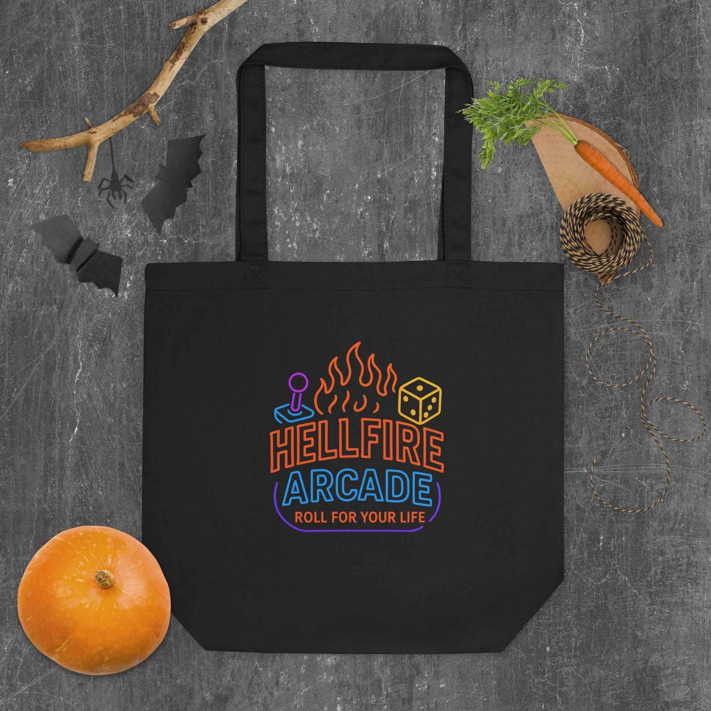 Hellfire Arcade — Hawkins’ Premier Gaming Den Eco Tote Bag
