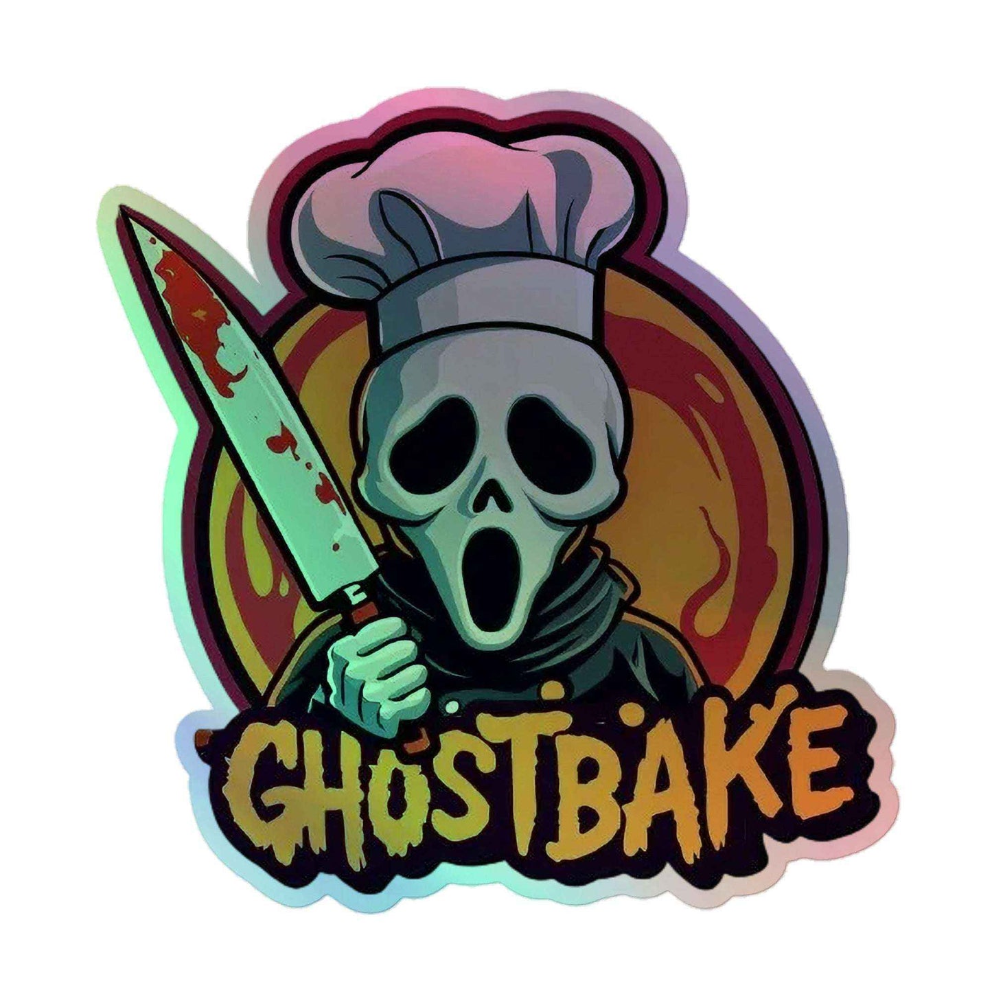 GhostBake Holographic stickers