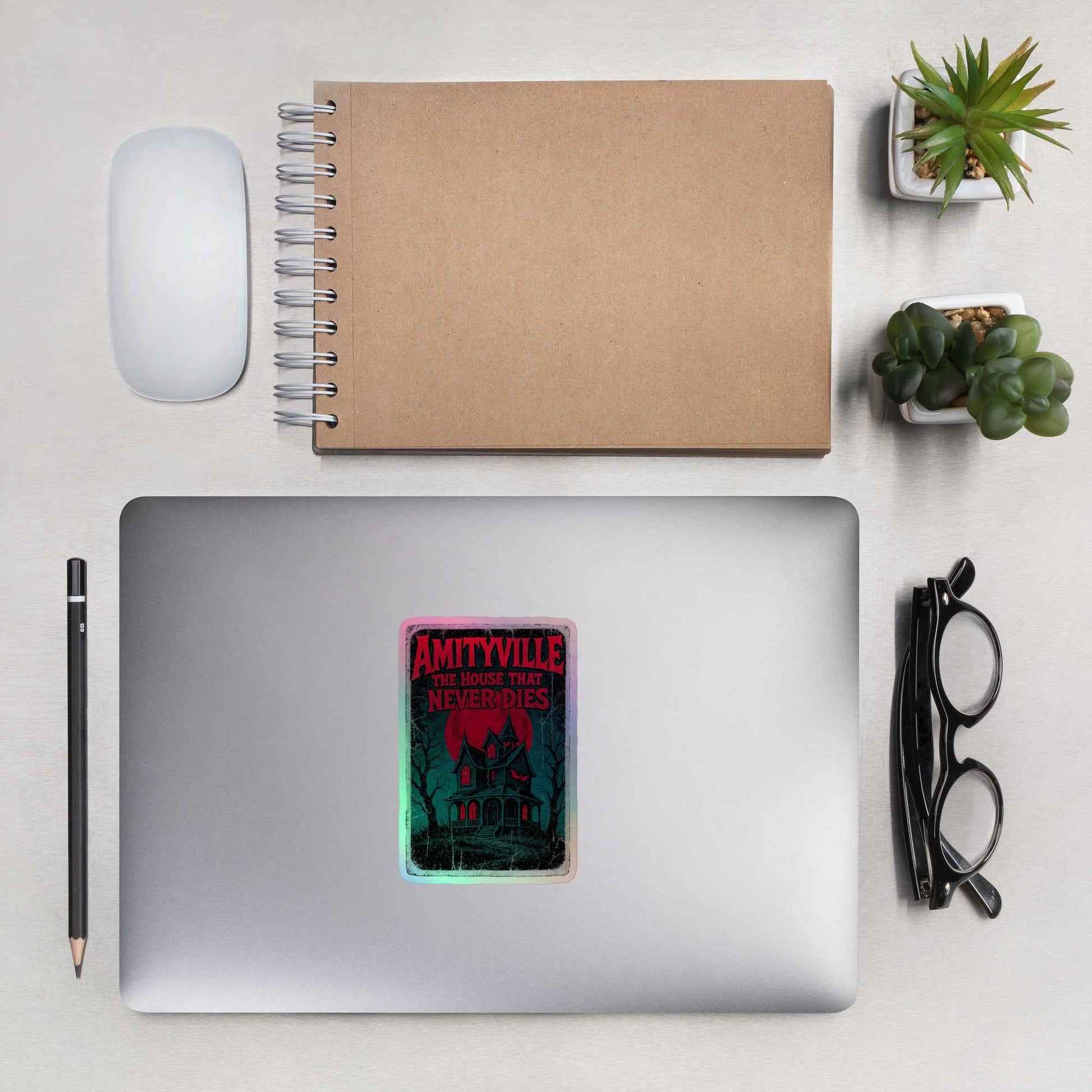 Amityville — The House That Never Dies Holographic stickers