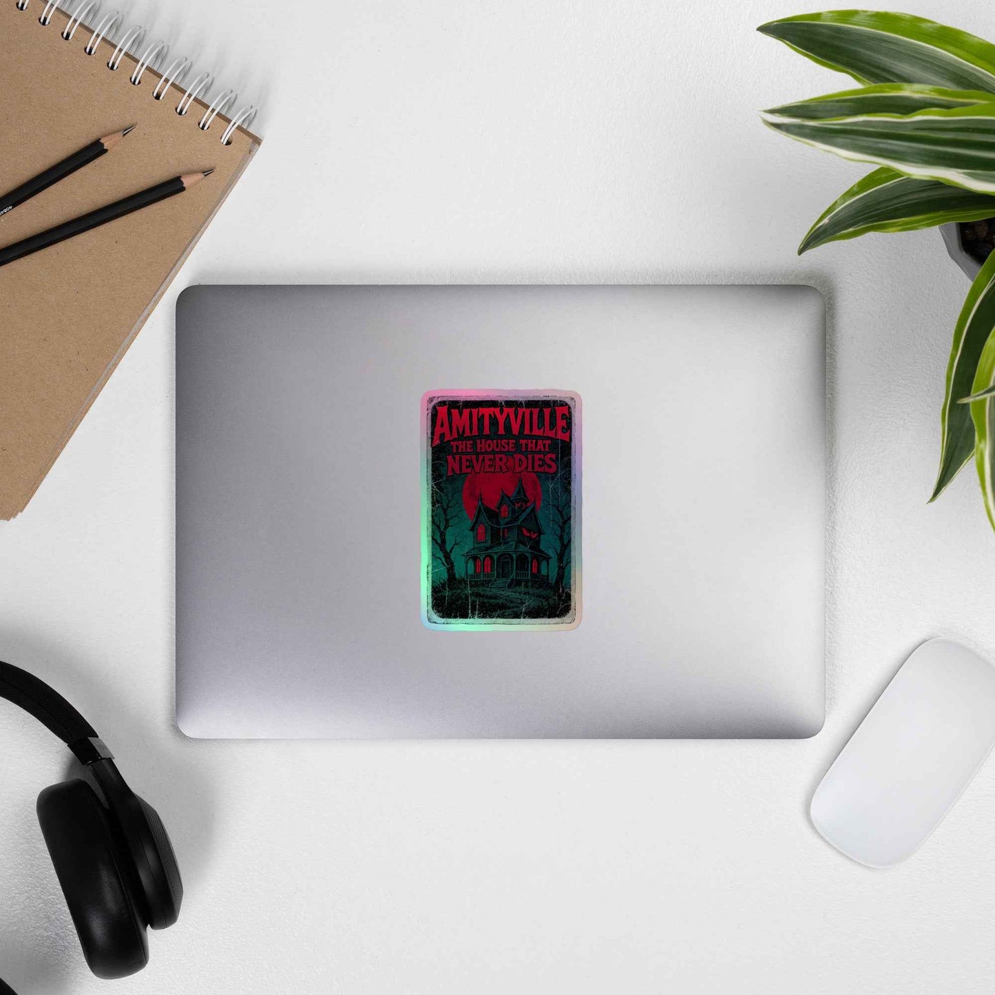 Amityville — The House That Never Dies Holographic stickers
