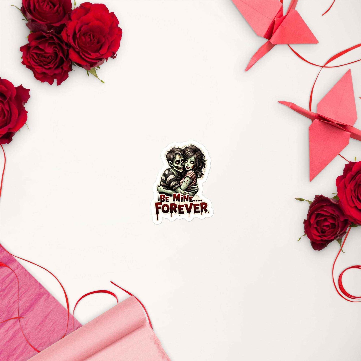 Undead Love: Bubble-free stickers