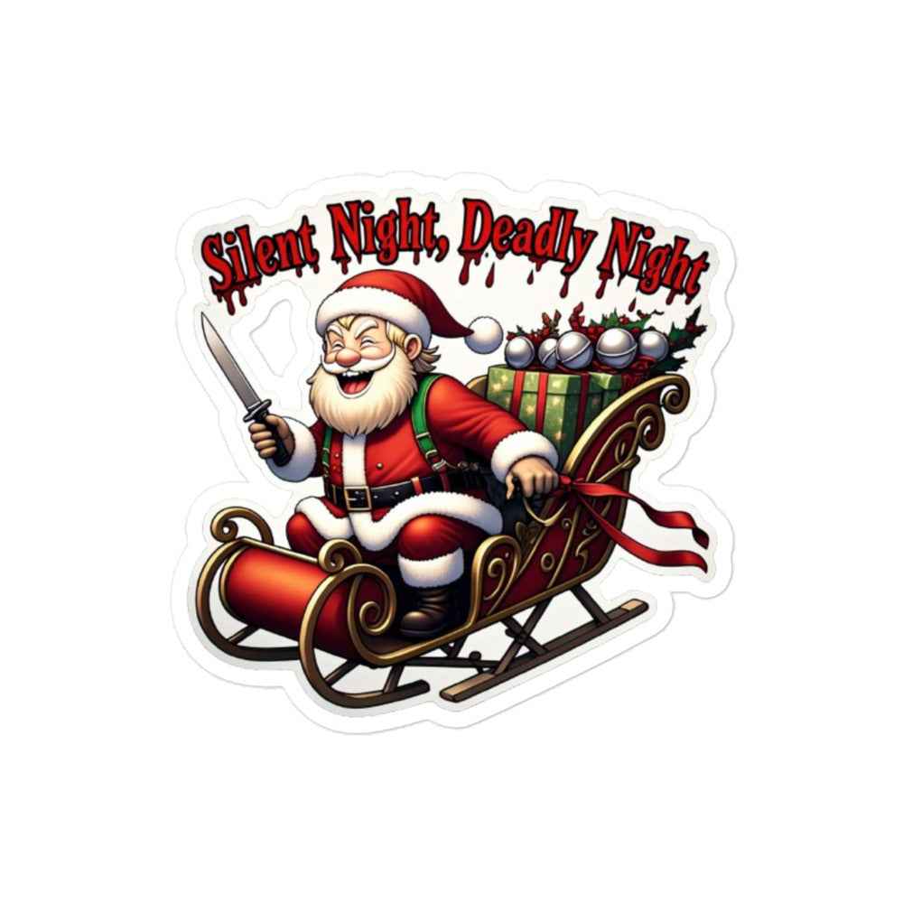 Silent Night, Deadly Night Bubble-free stickers