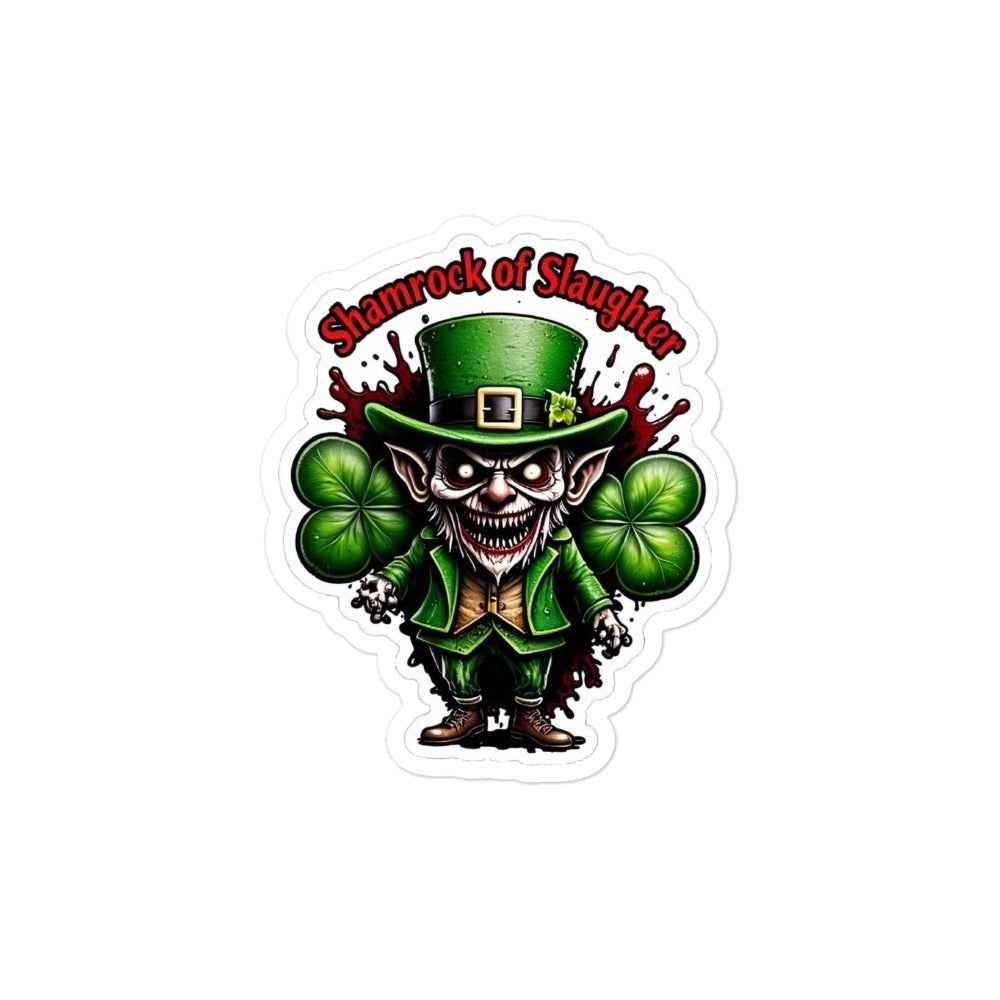 Shamrock of Slaughte Bubble-free stickers