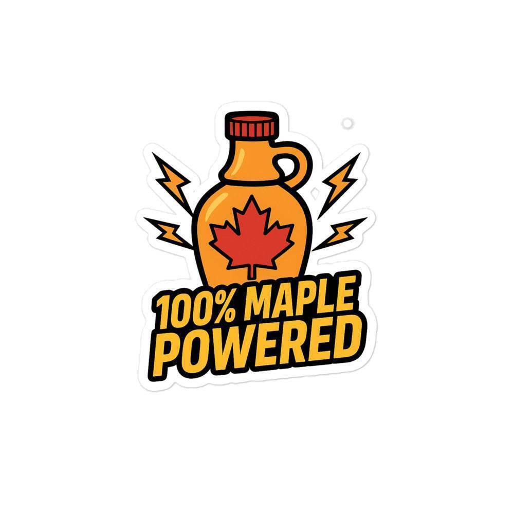 100% Maple Powered Bubble-free stickers from Rare Plus Apparel – unique movie & pop culture inspired design.