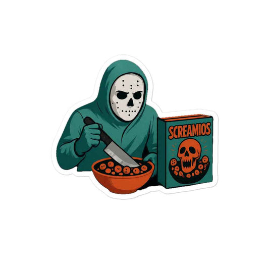 Cereal Killer – Morning Slasher Club Bubble-free stickers