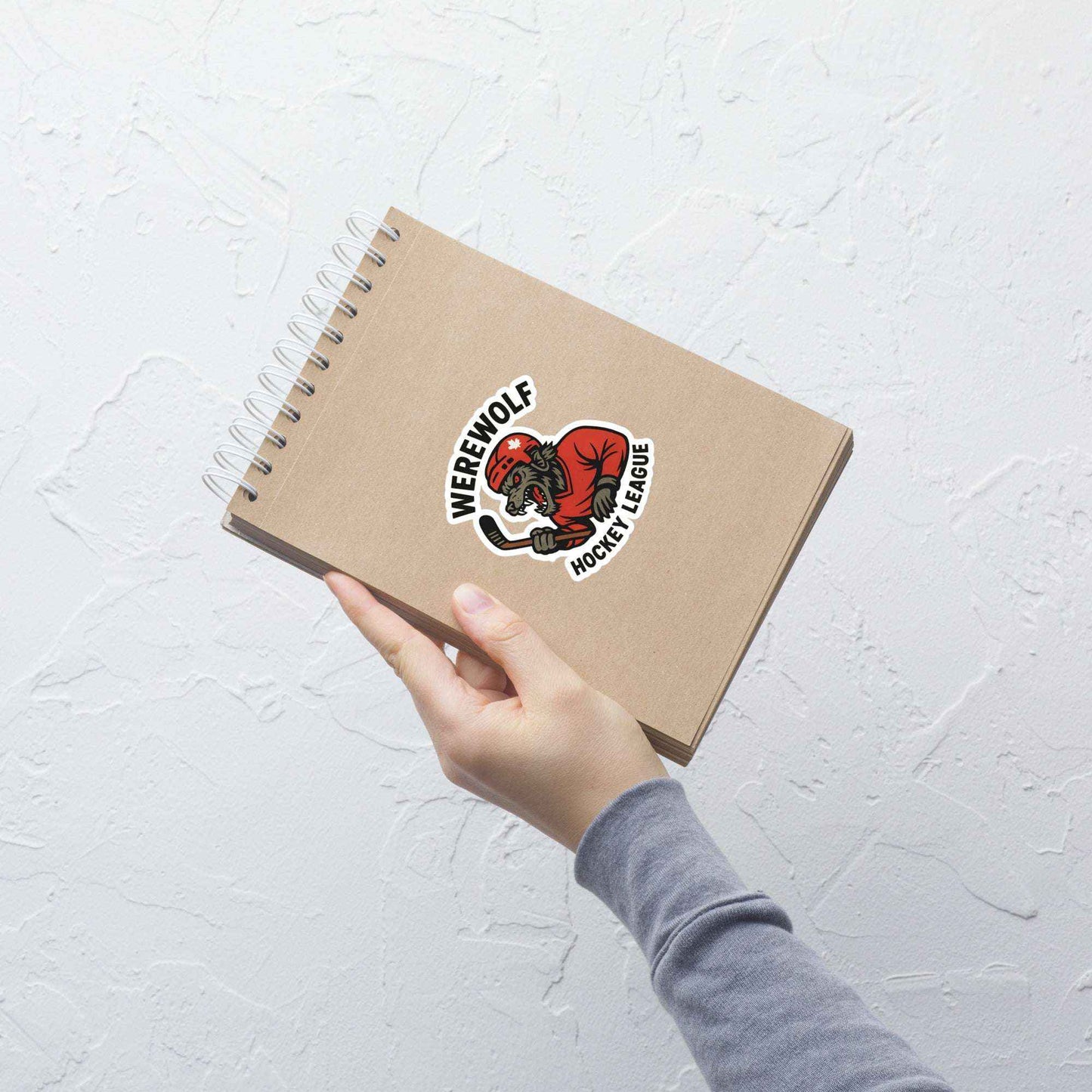 Werewolf Hockey League: Bubble-free stickers