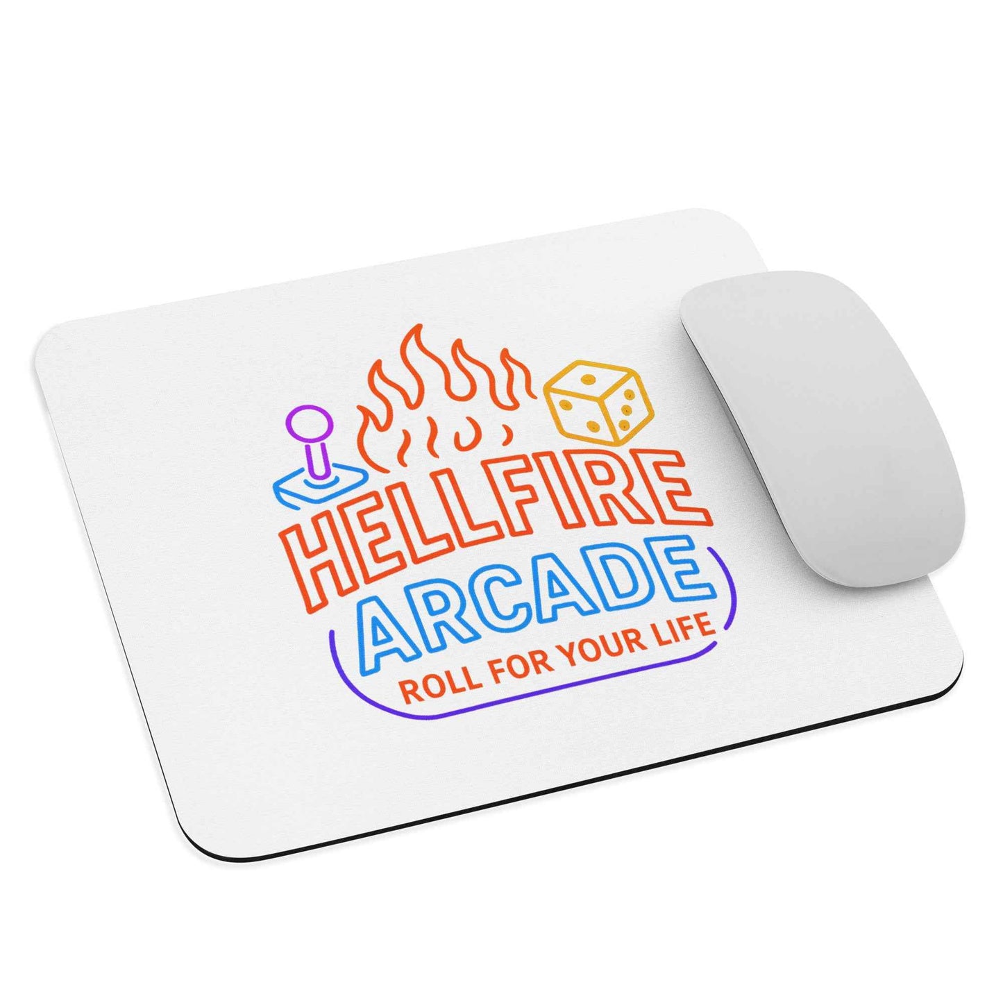 Hellfire Arcade — Hawkins’ Premier Gaming Den Mouse pad