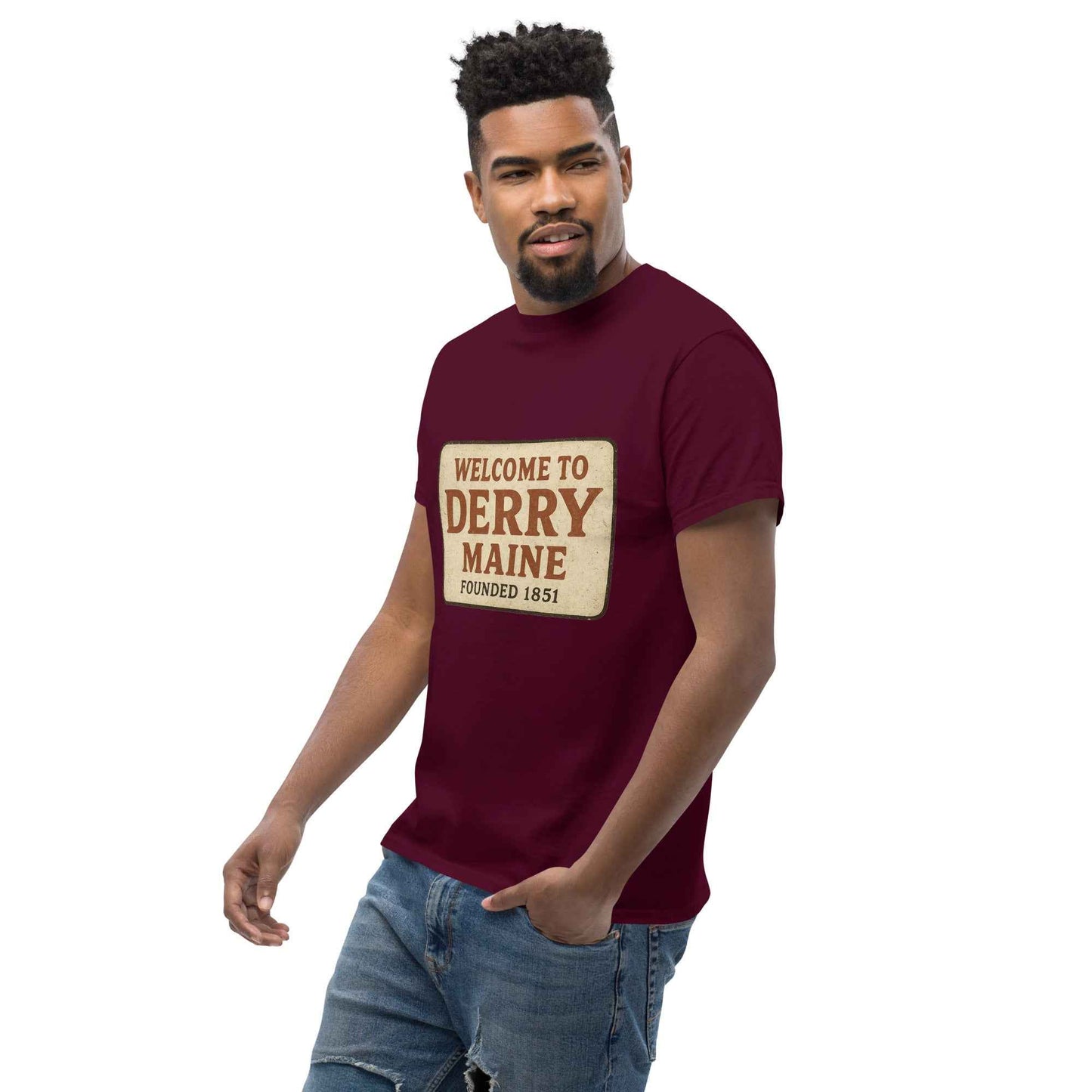 Welcome to Derry, Maine: Founded 1851 - Unisex classic tee