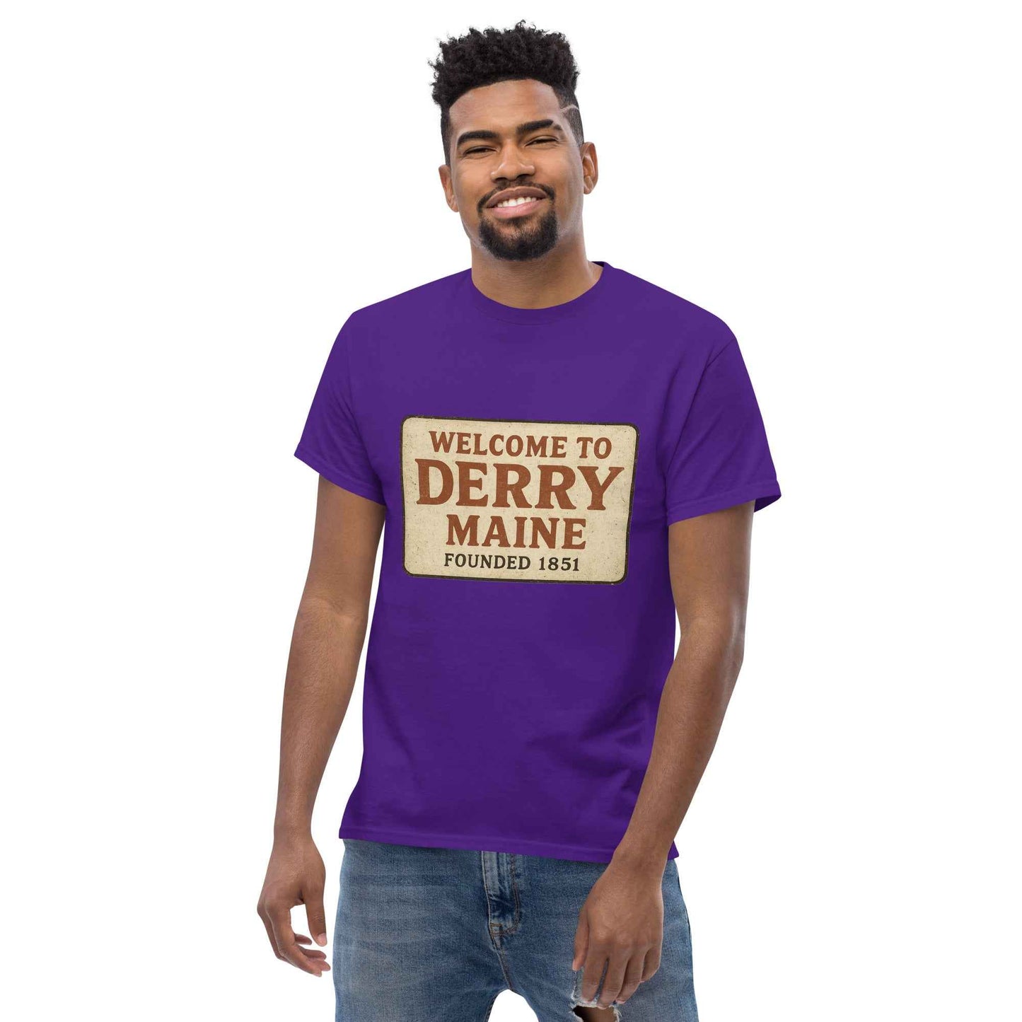 Welcome to Derry, Maine: Founded 1851 - Unisex classic tee