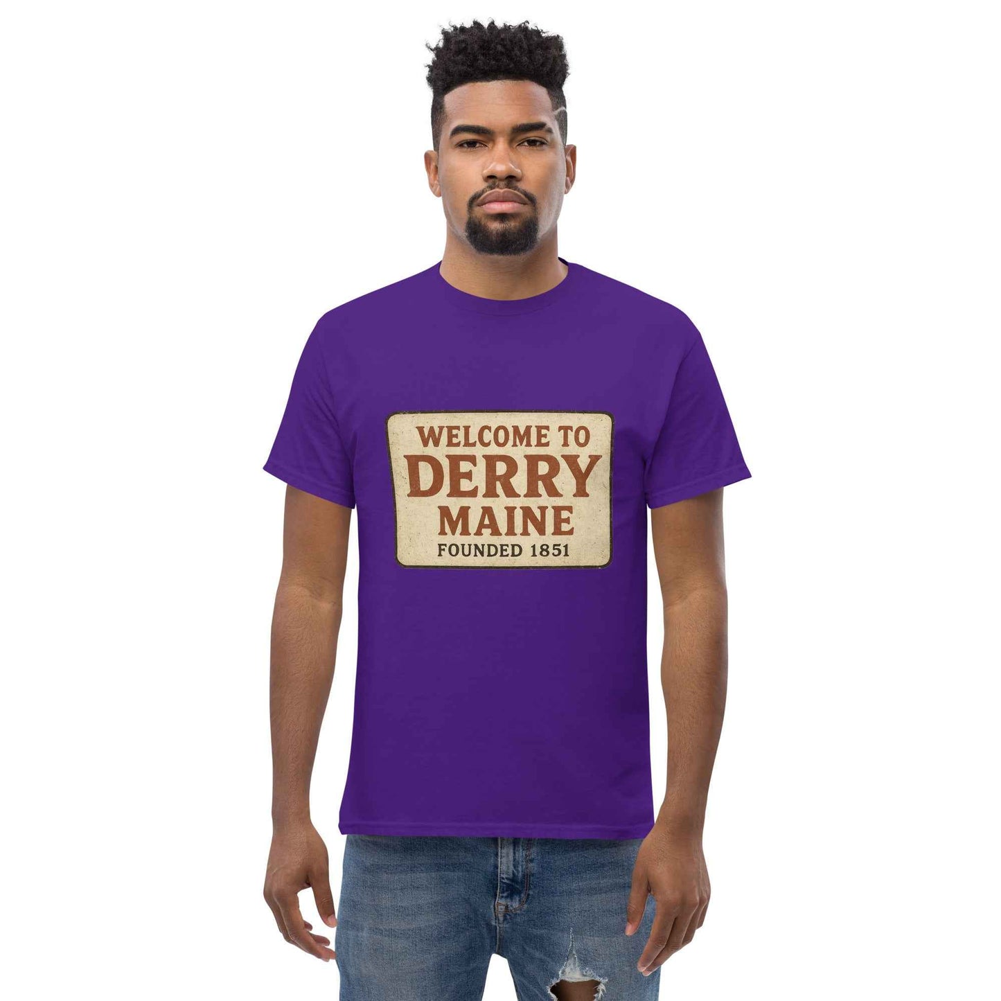 Welcome to Derry, Maine: Founded 1851 - Unisex classic tee