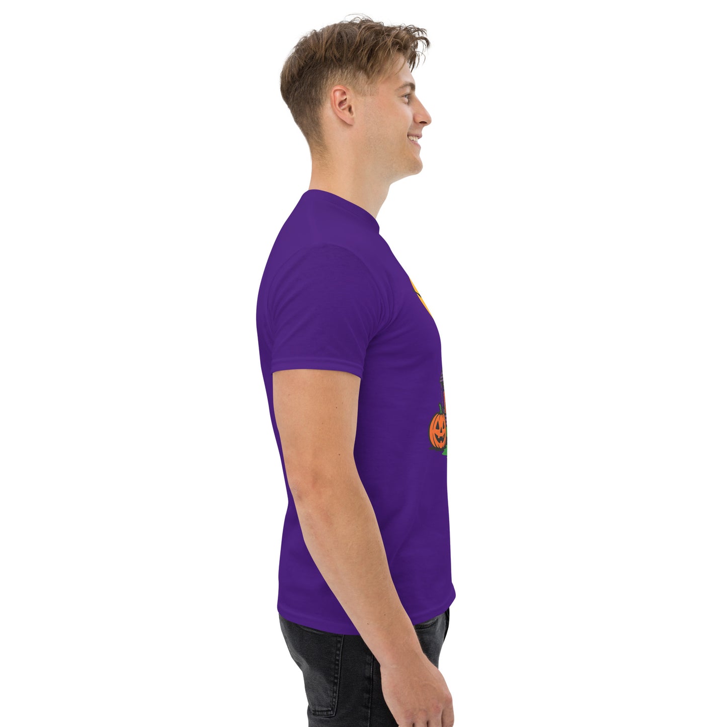 Haunted Halloween House Unisex classic tee from Rare Plus Apparel – unique movie & pop culture inspired design.