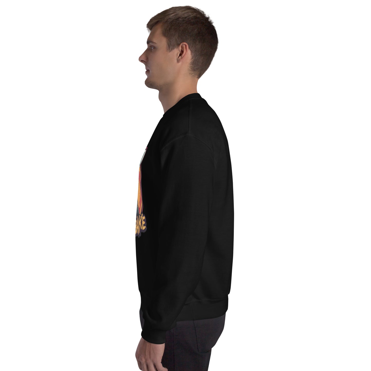 GhostBake Unisex Sweatshirt from Rare Plus Apparel – unique movie & pop culture inspired design.