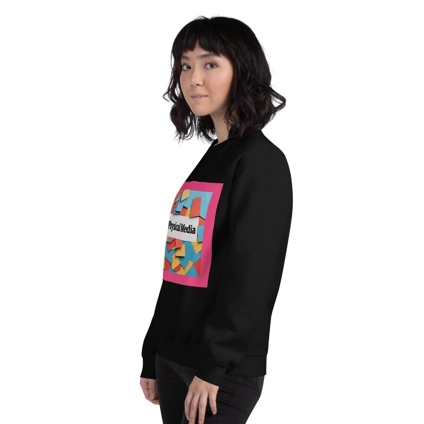 #PhysicalMedia Unisex Sweatshirt - Rare Plus Apparel!