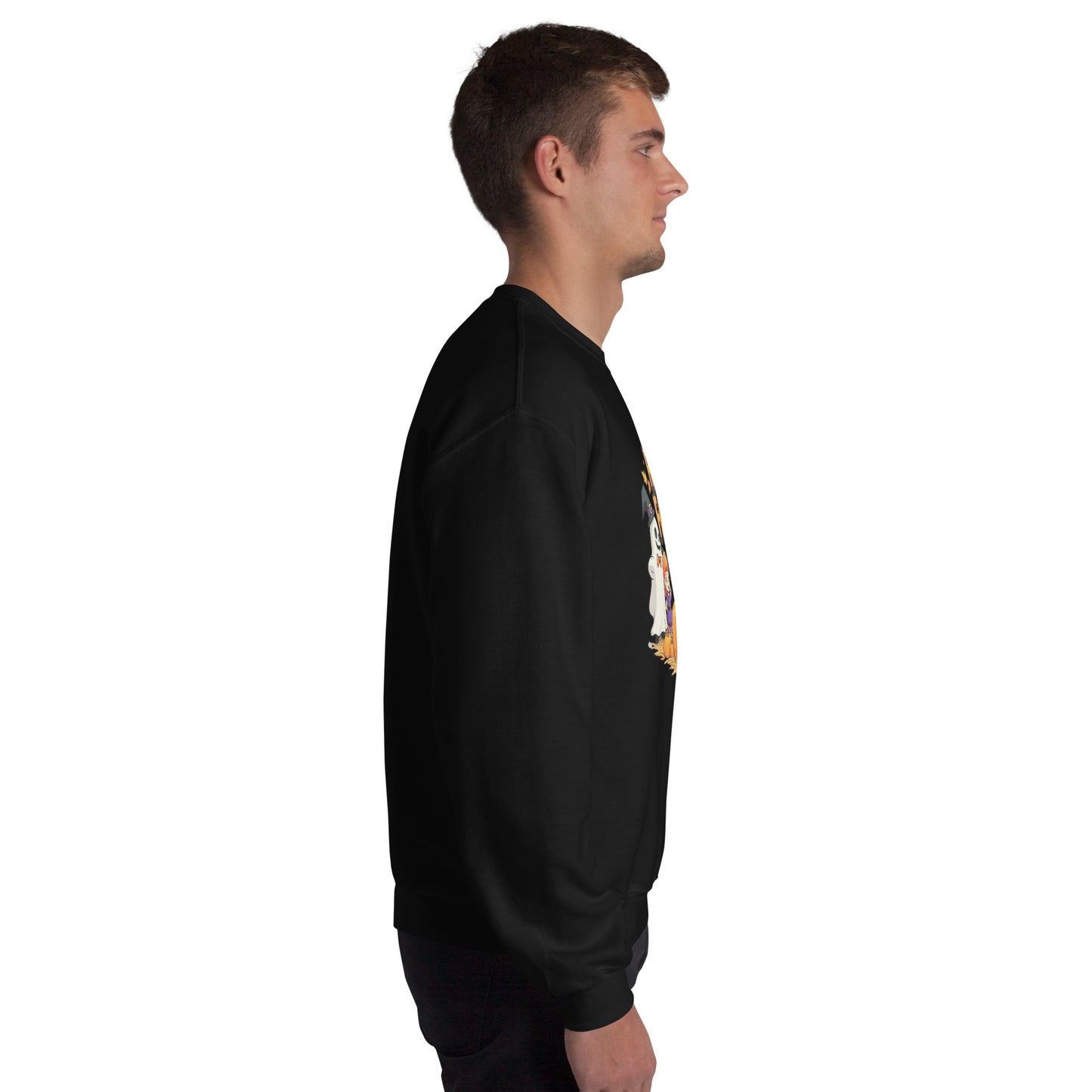 Hello Fall Unisex Sweatshirt from Rare Plus Apparel – unique movie & pop culture inspired design.