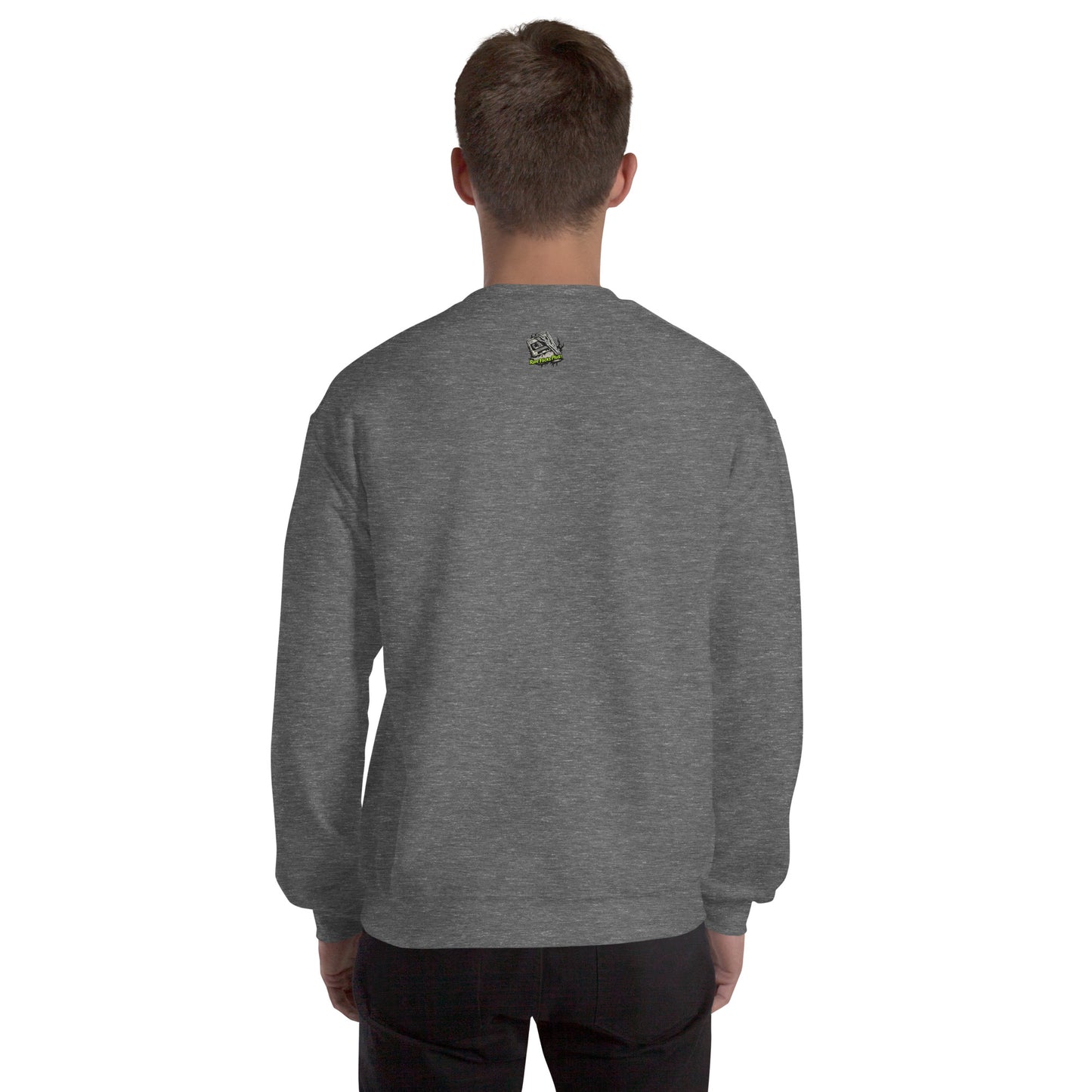 GhostBake Unisex Sweatshirt from Rare Plus Apparel – unique movie & pop culture inspired design.