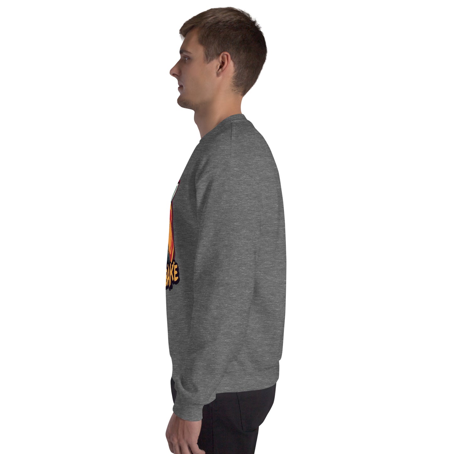GhostBake Unisex Sweatshirt from Rare Plus Apparel – unique movie & pop culture inspired design.