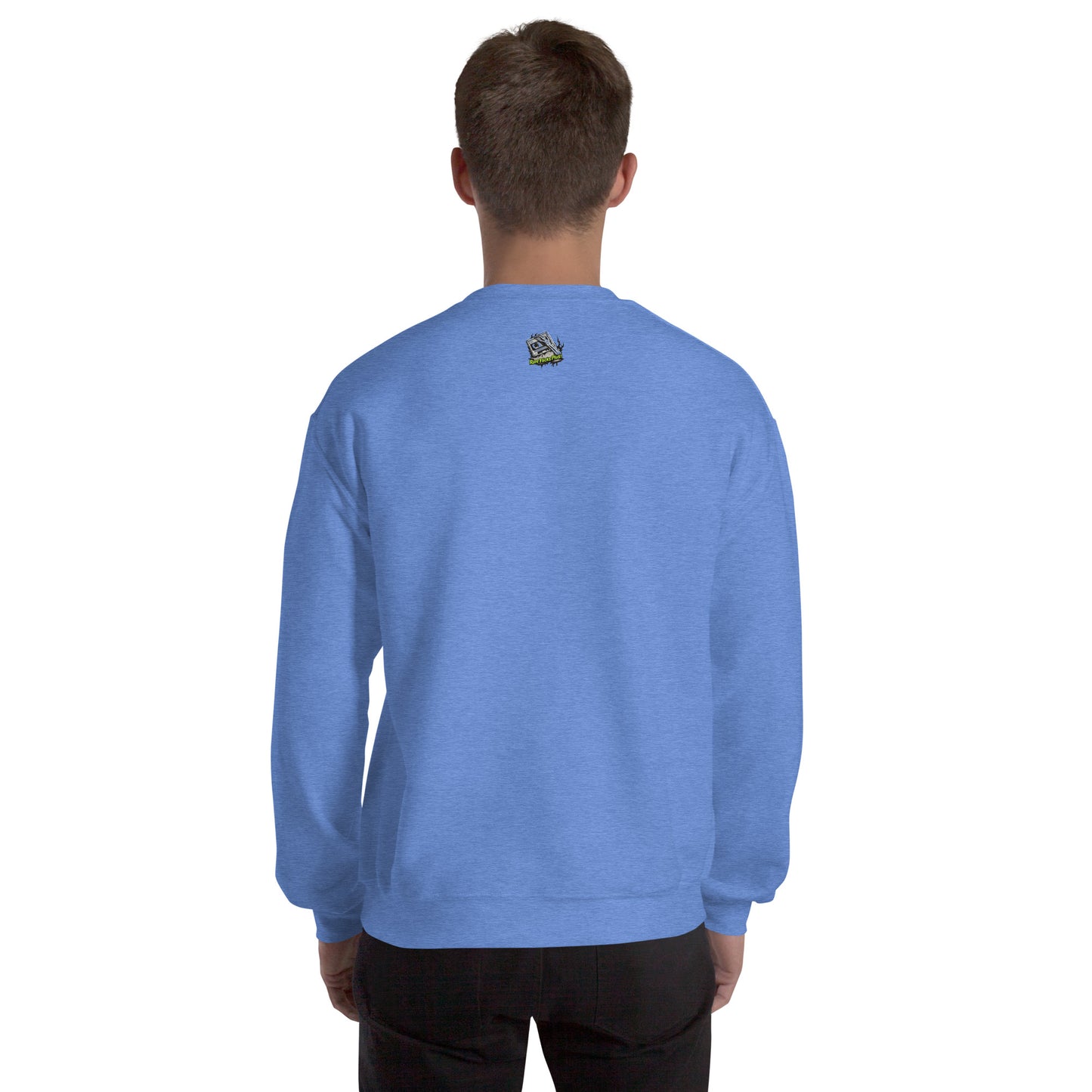 Hello Fall Unisex Sweatshirt from Rare Plus Apparel – unique movie & pop culture inspired design.