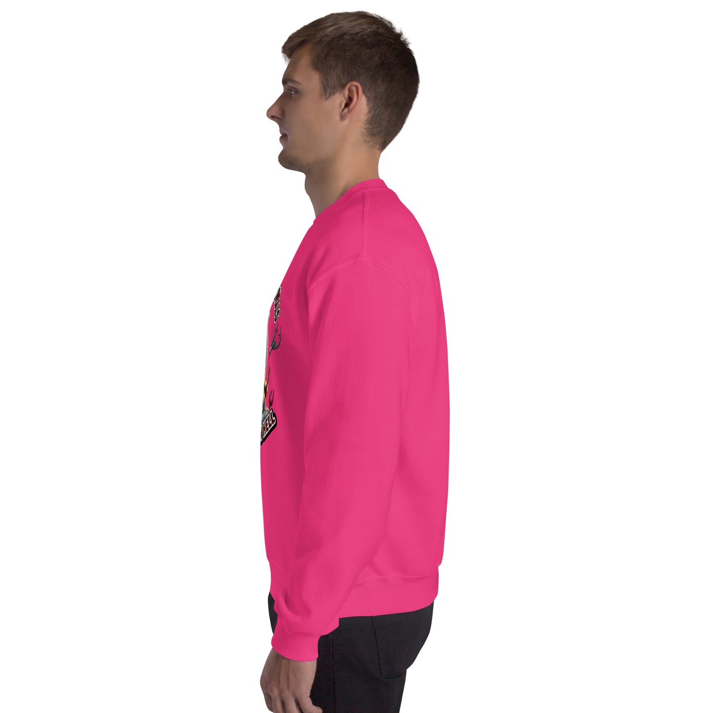 Not a Snowball’s Chance in Hell Unisex Sweatshirt from Rare Plus Apparel – unique movie & pop culture inspired design.