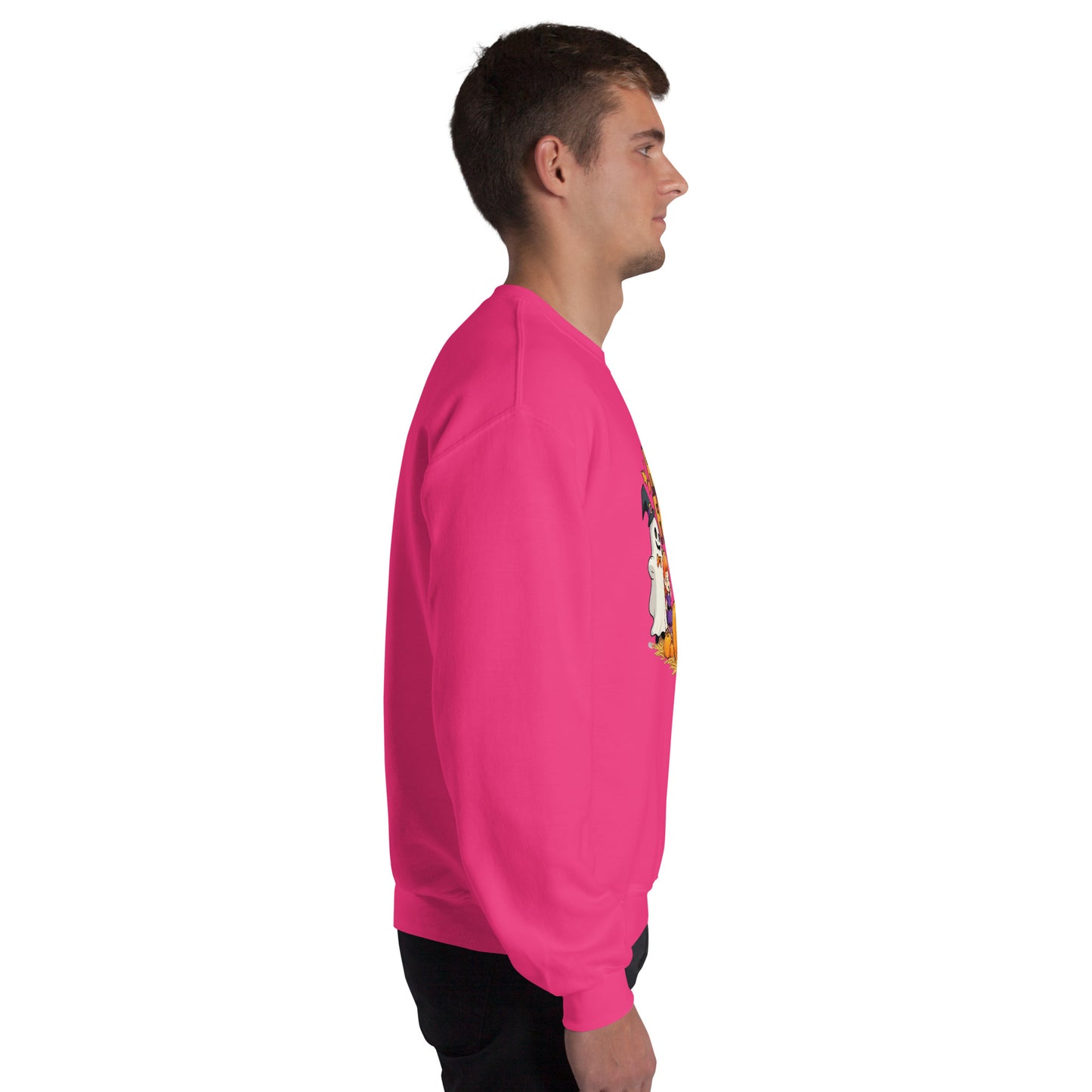 Hello Fall Unisex Sweatshirt from Rare Plus Apparel – unique movie & pop culture inspired design.