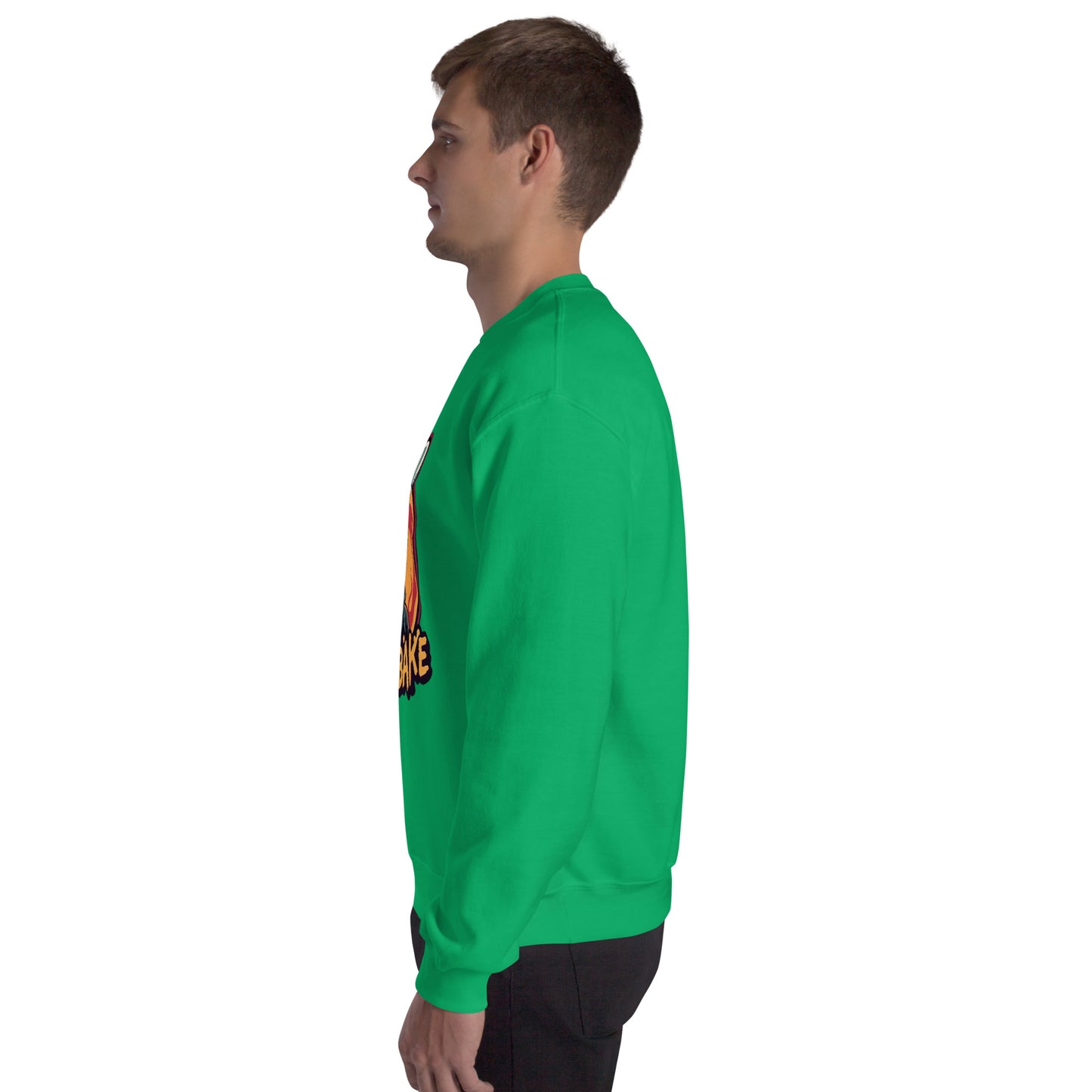 GhostBake Unisex Sweatshirt from Rare Plus Apparel – unique movie & pop culture inspired design.