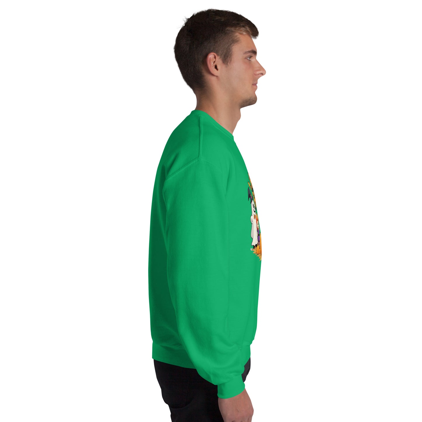 Hello Fall Unisex Sweatshirt from Rare Plus Apparel – unique movie & pop culture inspired design.