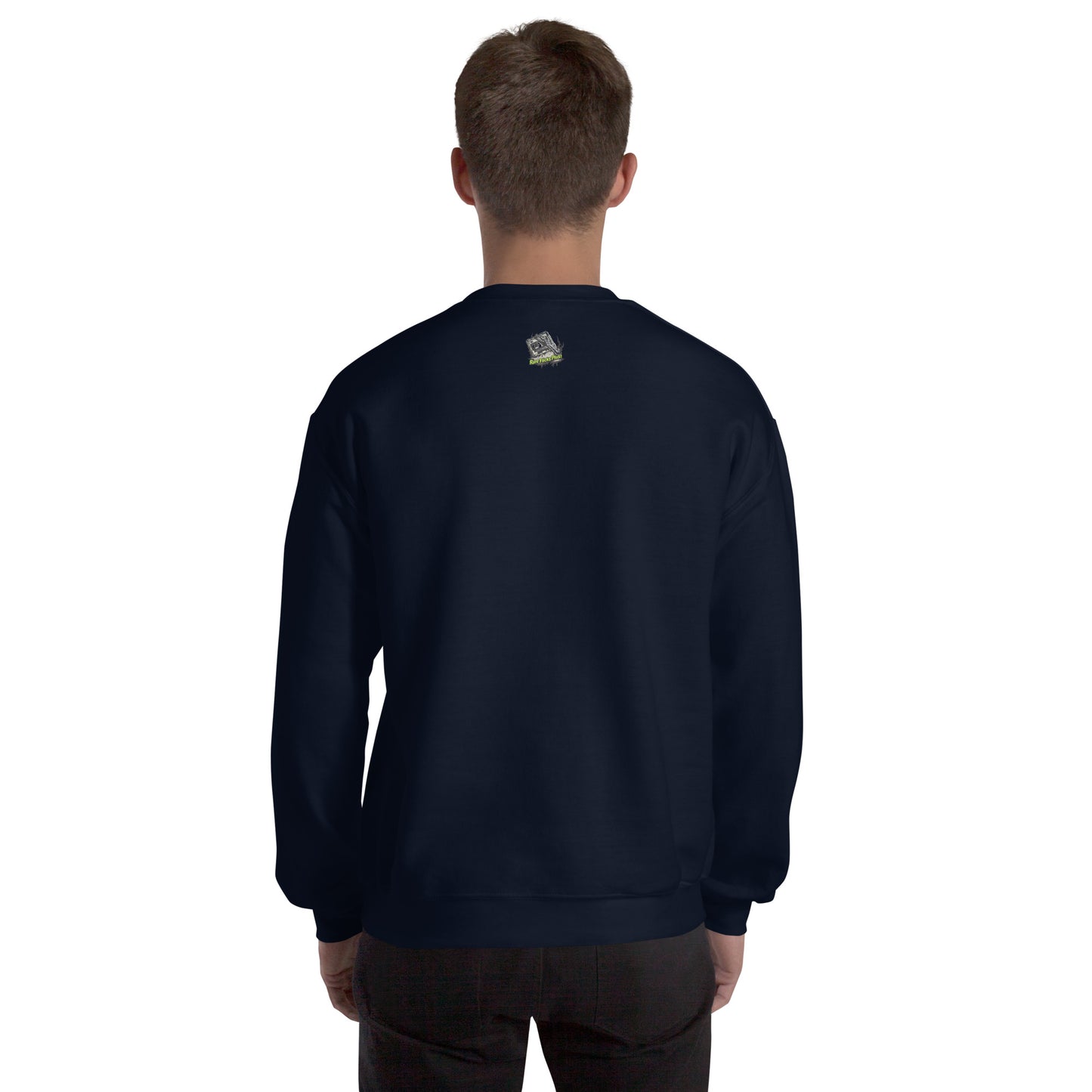 GhostBake Unisex Sweatshirt from Rare Plus Apparel – unique movie & pop culture inspired design.