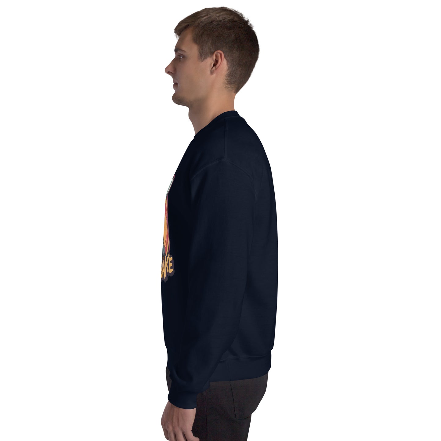 GhostBake Unisex Sweatshirt from Rare Plus Apparel – unique movie & pop culture inspired design.