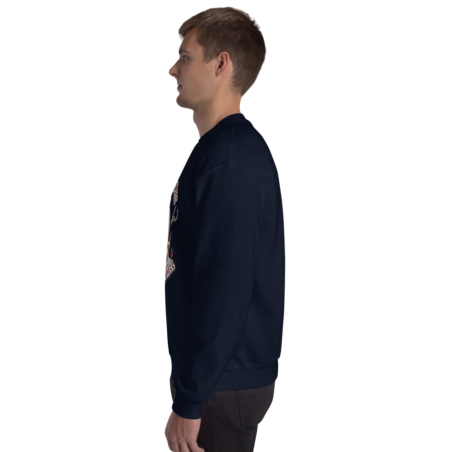 Not a Snowball’s Chance in Hell Unisex Sweatshirt from Rare Plus Apparel – unique movie & pop culture inspired design.