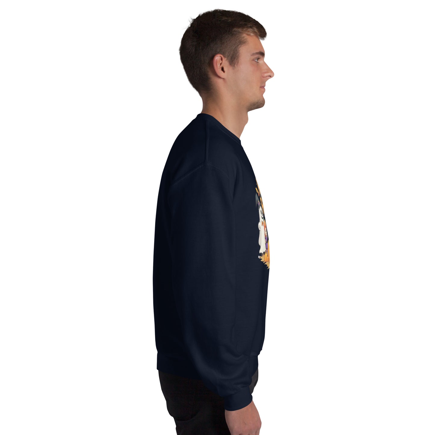 Hello Fall Unisex Sweatshirt from Rare Plus Apparel – unique movie & pop culture inspired design.
