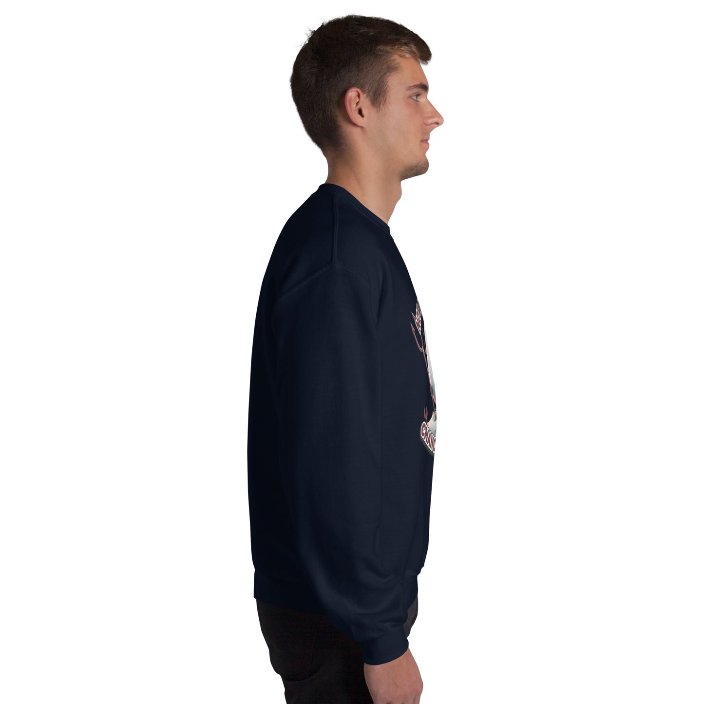 Not a Snowball’s Chance in Hell Unisex Sweatshirt from Rare Plus Apparel – unique movie & pop culture inspired design.