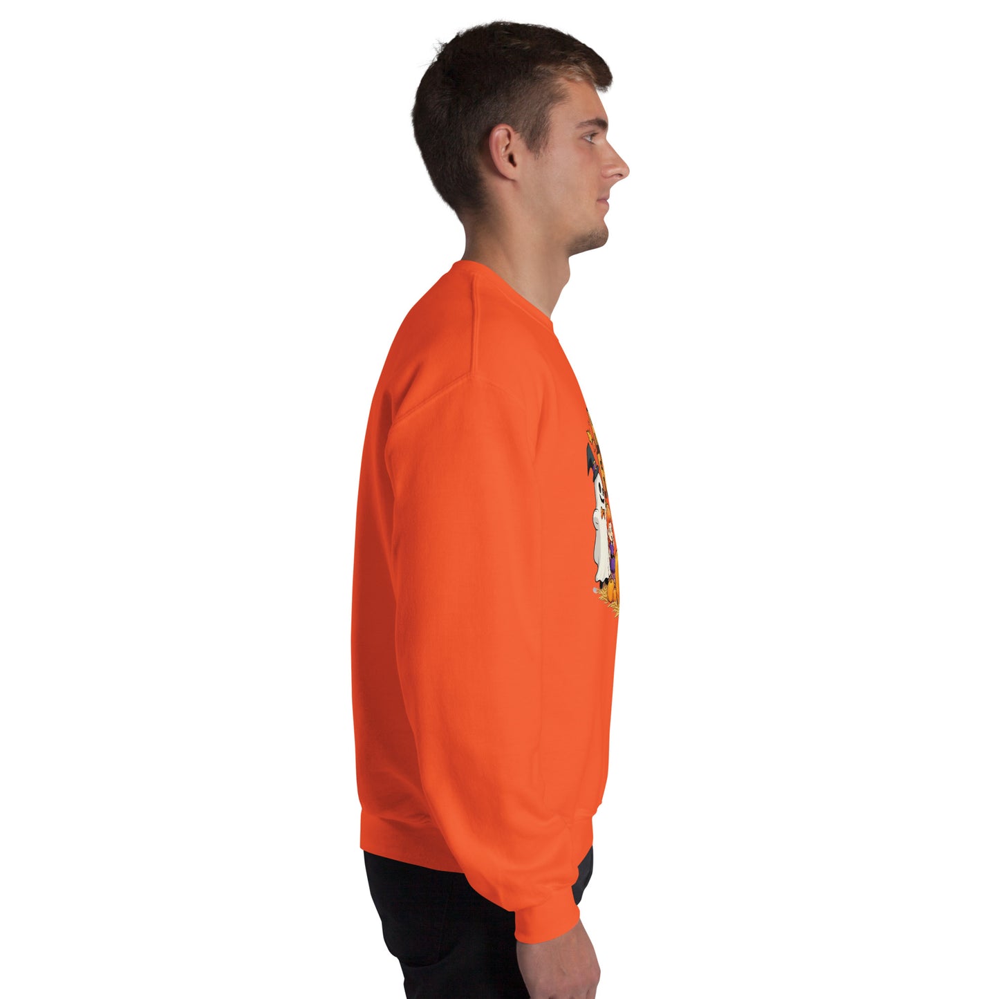 Hello Fall Unisex Sweatshirt from Rare Plus Apparel – unique movie & pop culture inspired design.