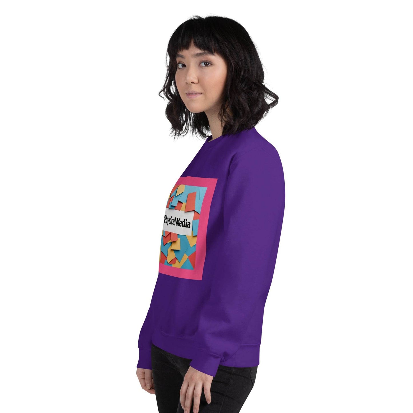 #PhysicalMedia Unisex Sweatshirt - Rare Plus Apparel!