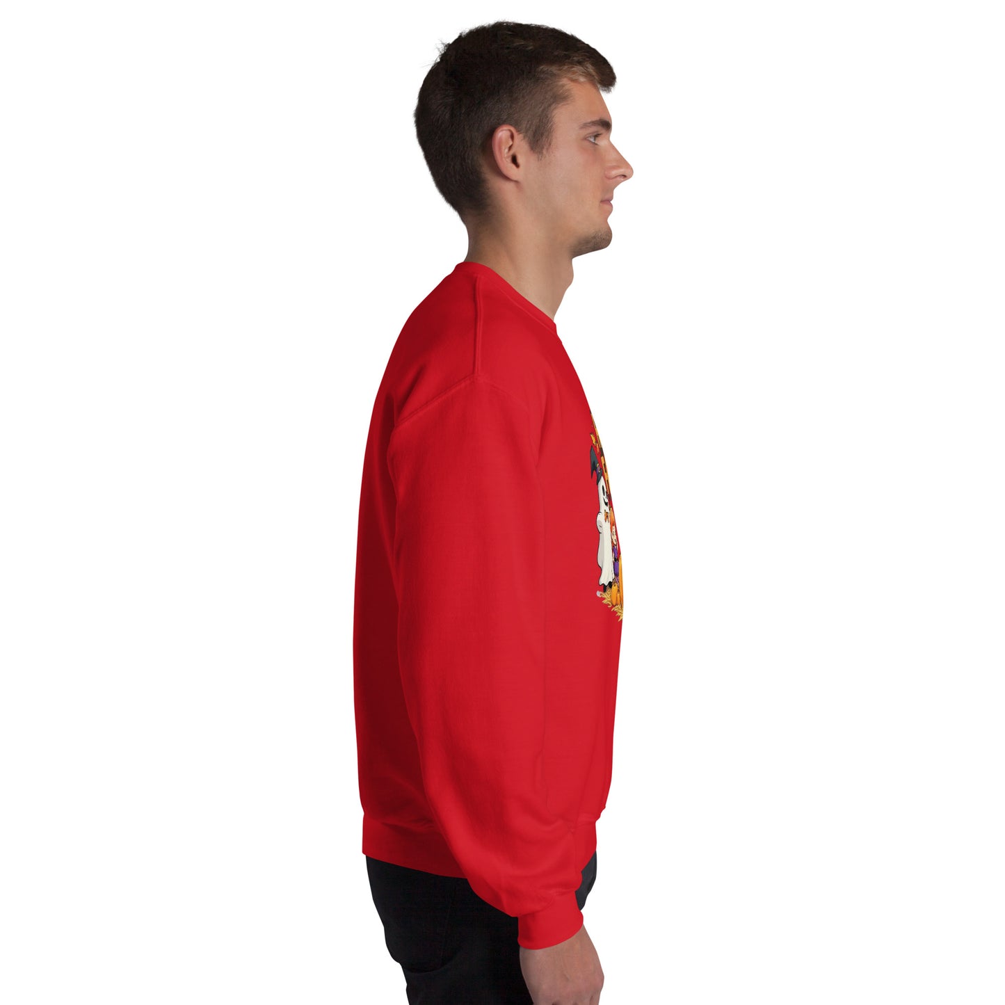 Hello Fall Unisex Sweatshirt from Rare Plus Apparel – unique movie & pop culture inspired design.