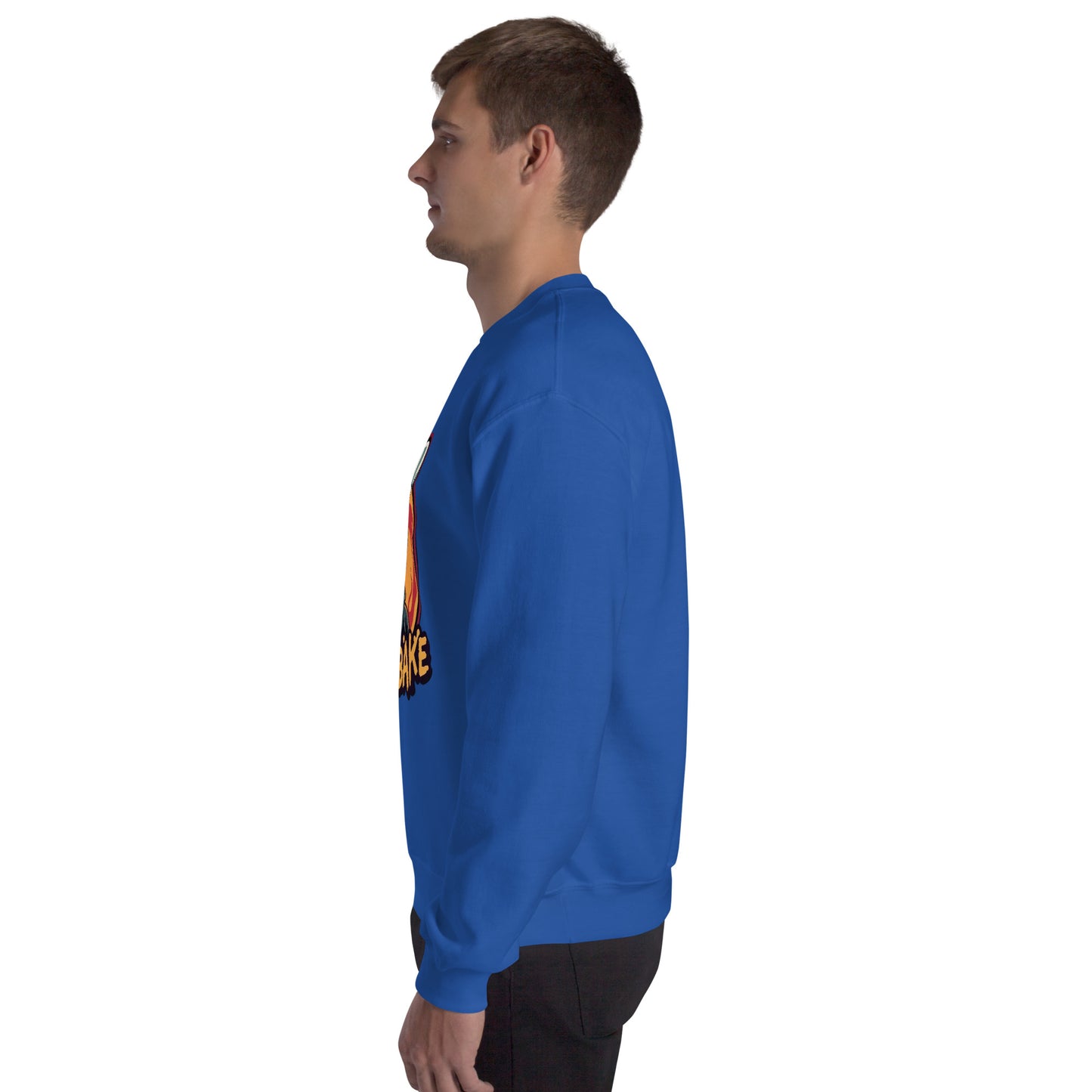 GhostBake Unisex Sweatshirt from Rare Plus Apparel – unique movie & pop culture inspired design.