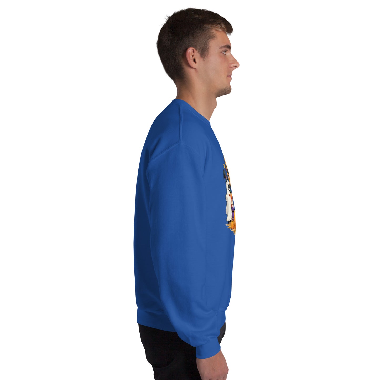 Hello Fall Unisex Sweatshirt from Rare Plus Apparel – unique movie & pop culture inspired design.