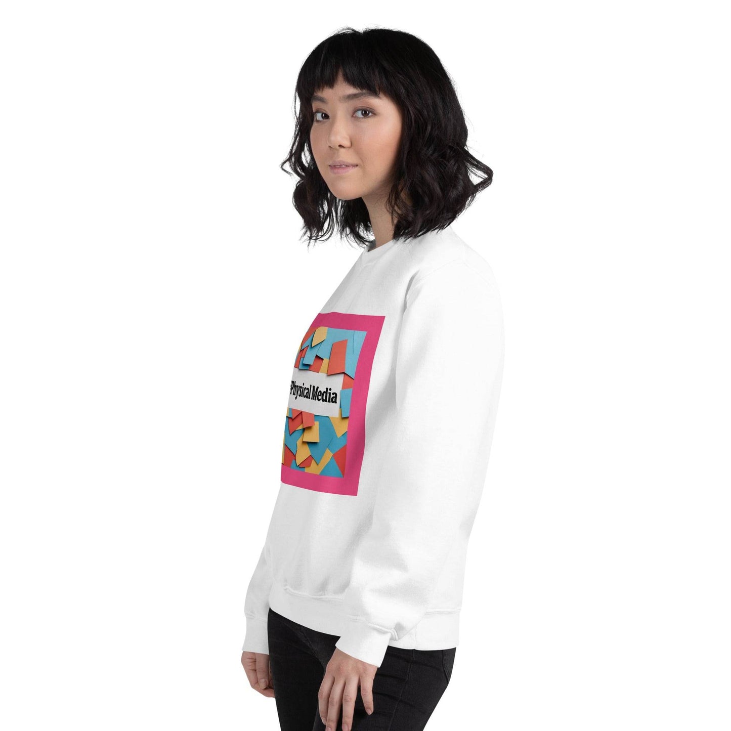 #PhysicalMedia Unisex Sweatshirt - Rare Plus Apparel!