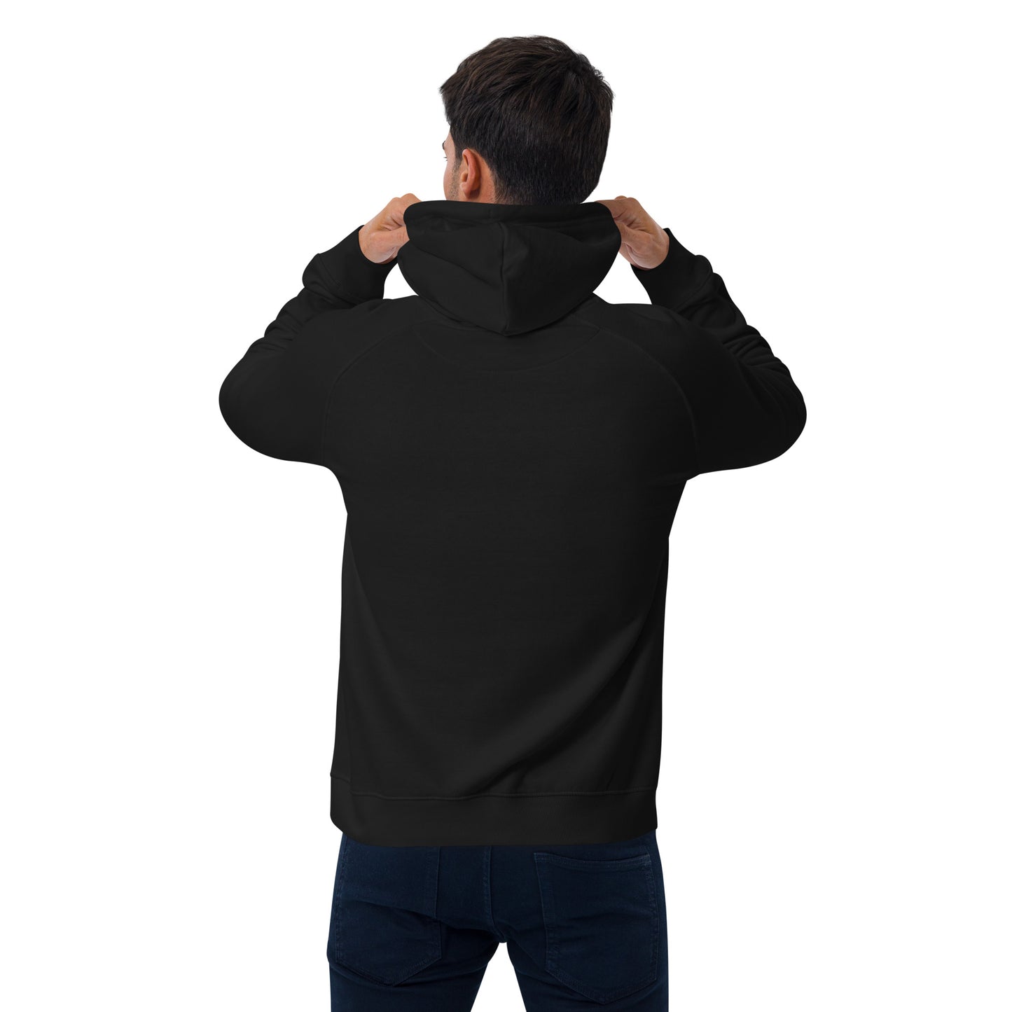 Not a Snowball’s Chance in Hell Unisex eco raglan hoodie from Rare Plus Apparel – unique movie & pop culture inspired design.