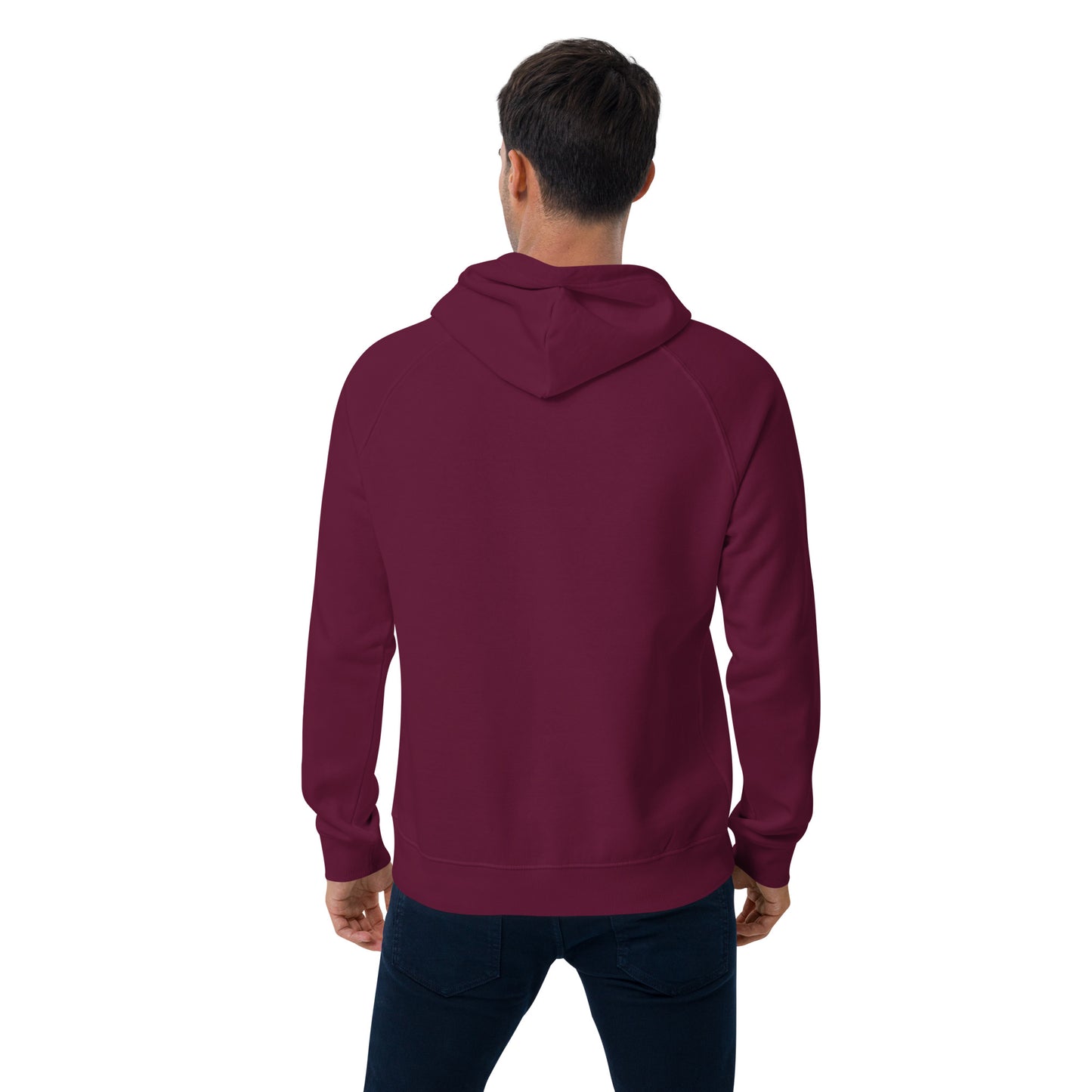 Not a Snowball’s Chance in Hell Unisex eco raglan hoodie from Rare Plus Apparel – unique movie & pop culture inspired design.
