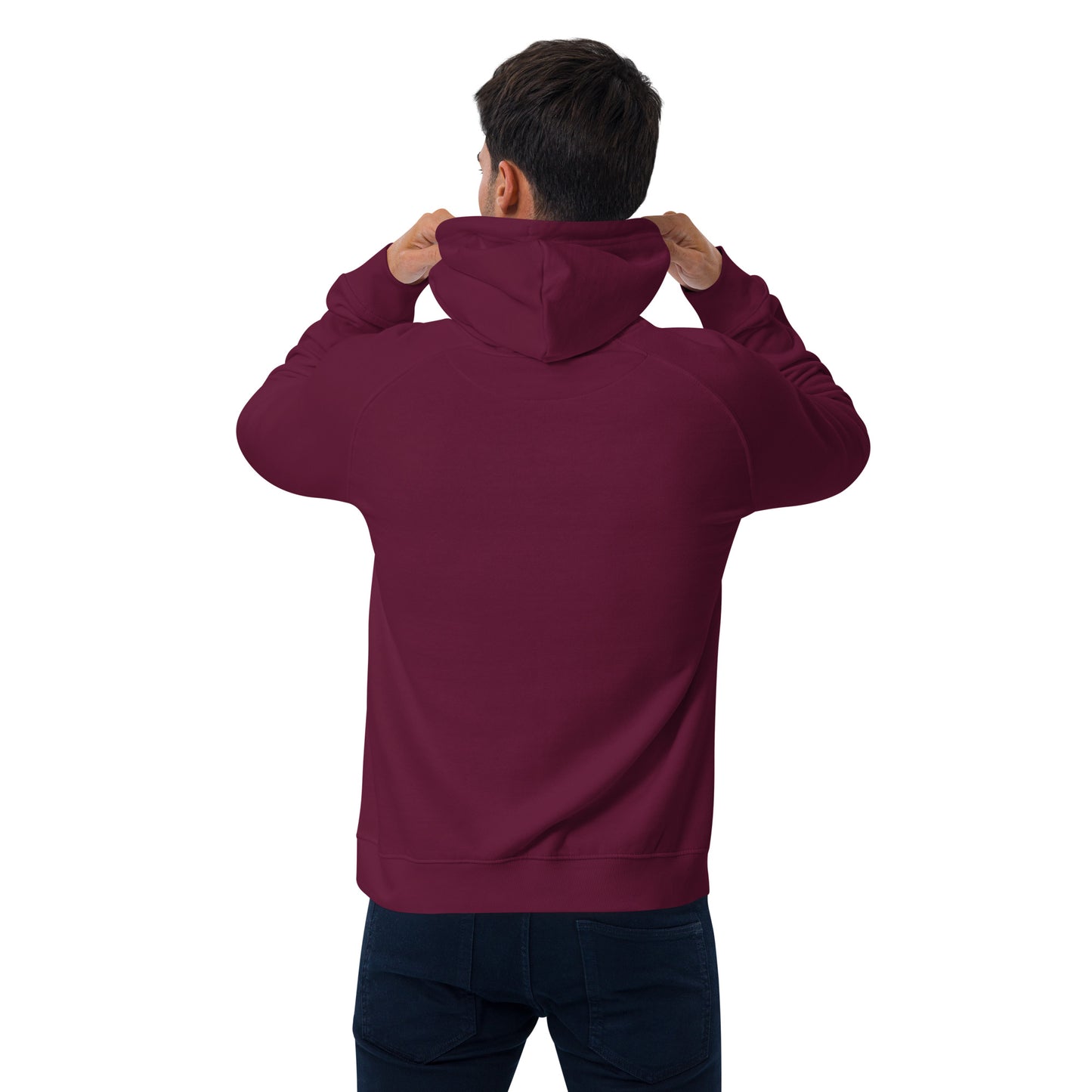 Not a Snowball’s Chance in Hell Unisex eco raglan hoodie from Rare Plus Apparel – unique movie & pop culture inspired design.
